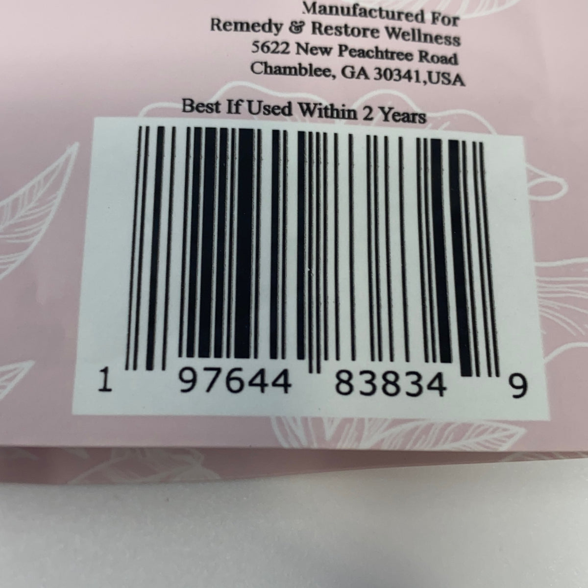 Serial #/Tag-UNT546287142