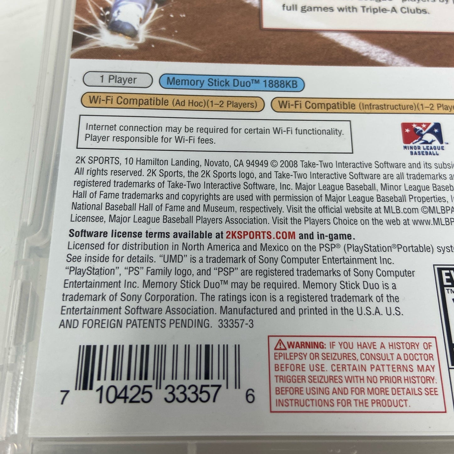 Serial #/Tag-UNT611108QRO