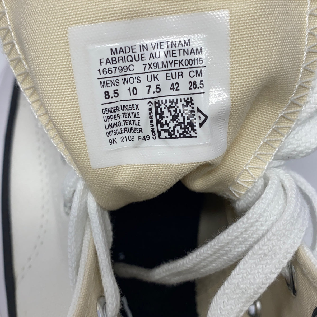 Serial #/Tag-UNT624462H6J