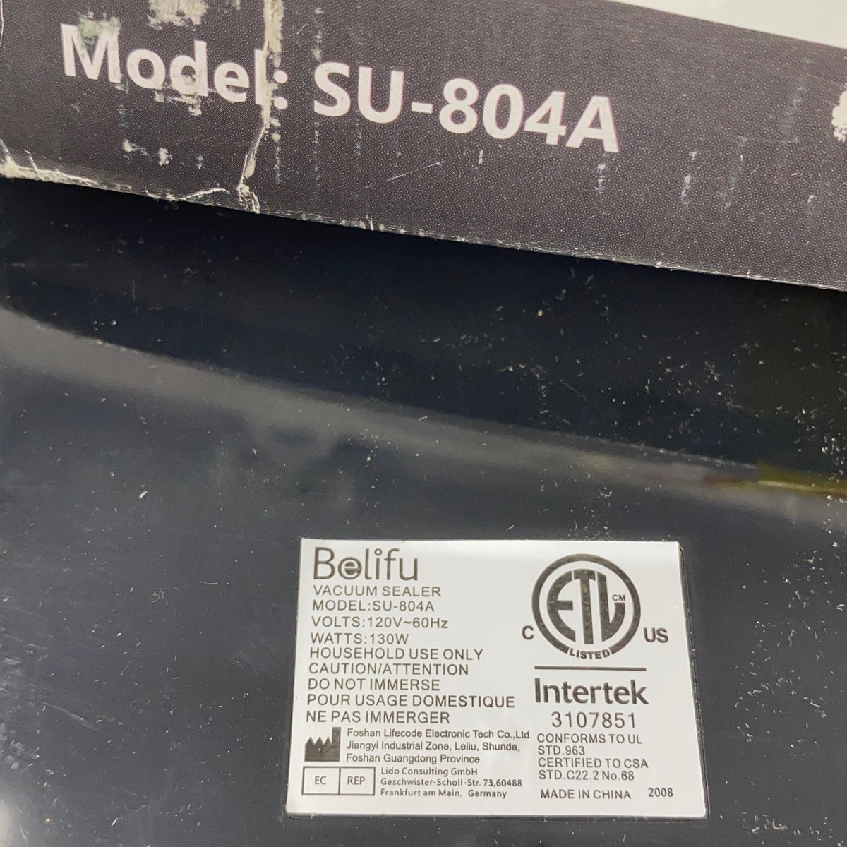 Serial #/Tag-LPNPMGH2000574