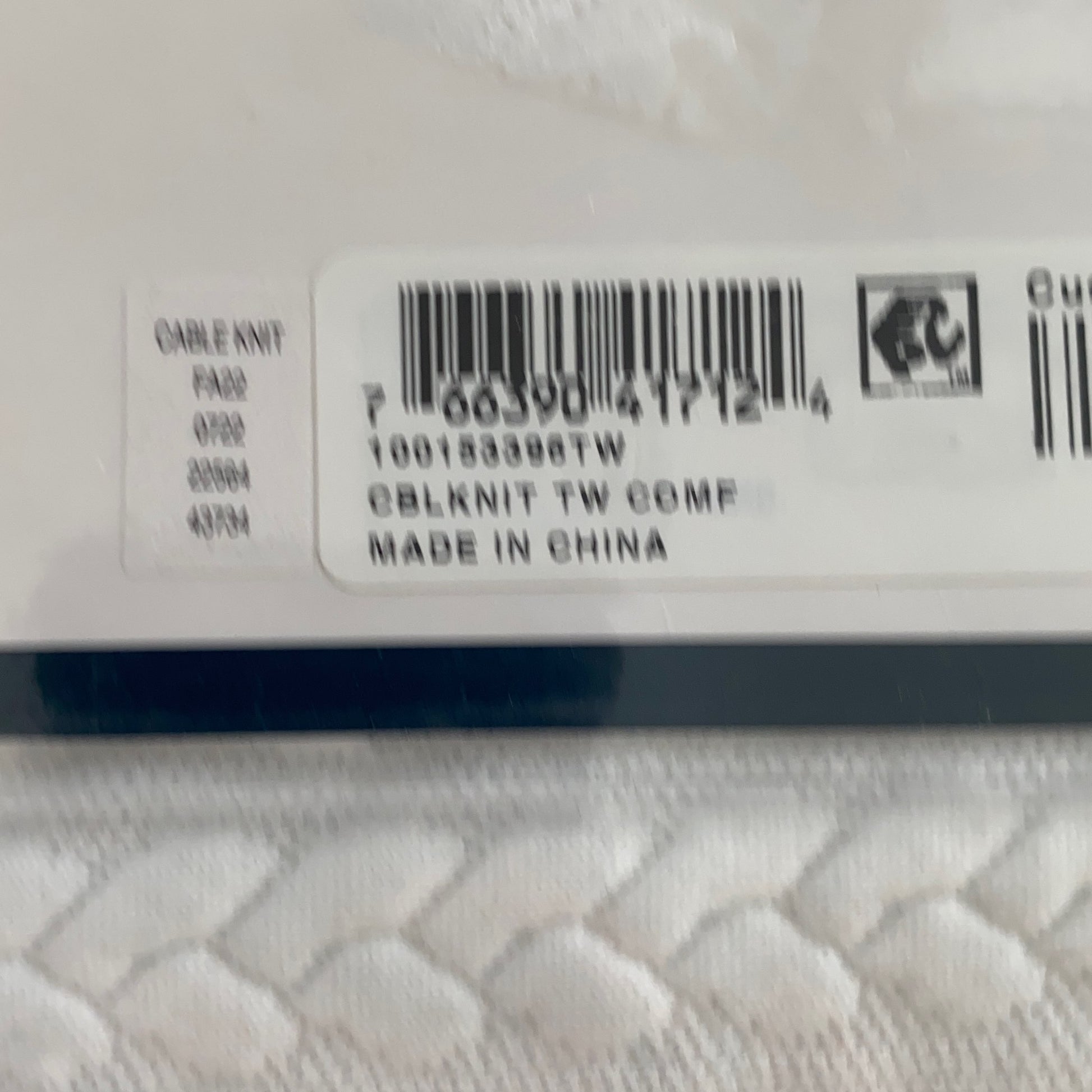 Serial #/Tag-UNT357336HDV
