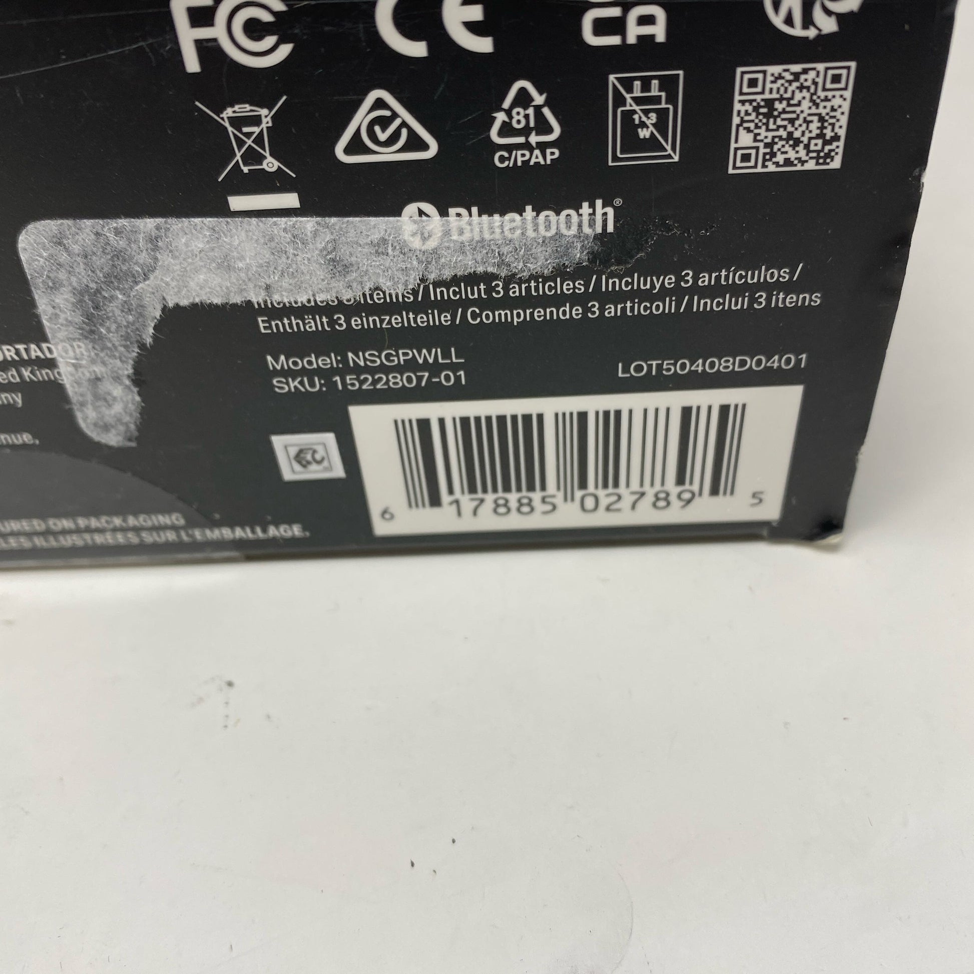 Serial #/Tag-UNT800390HHG