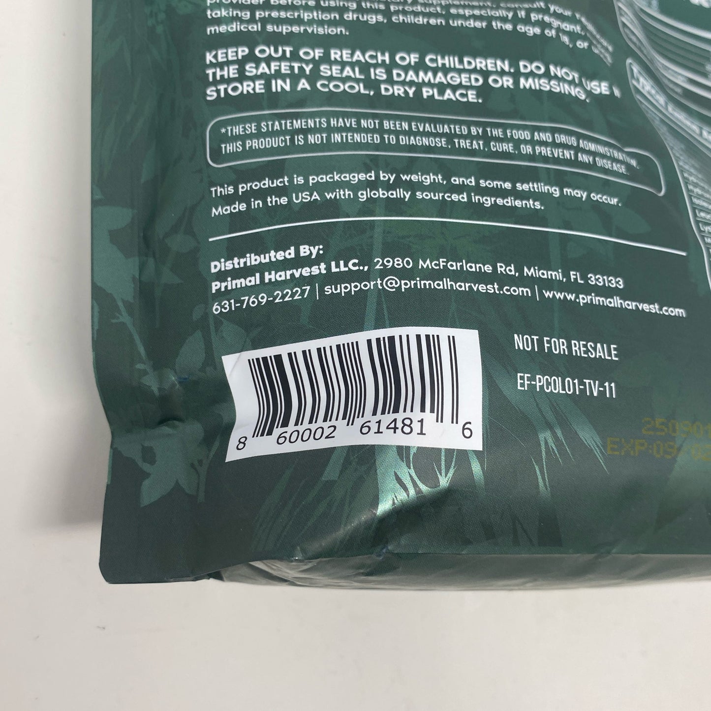 Serial #/Tag-UNT661256J7P
