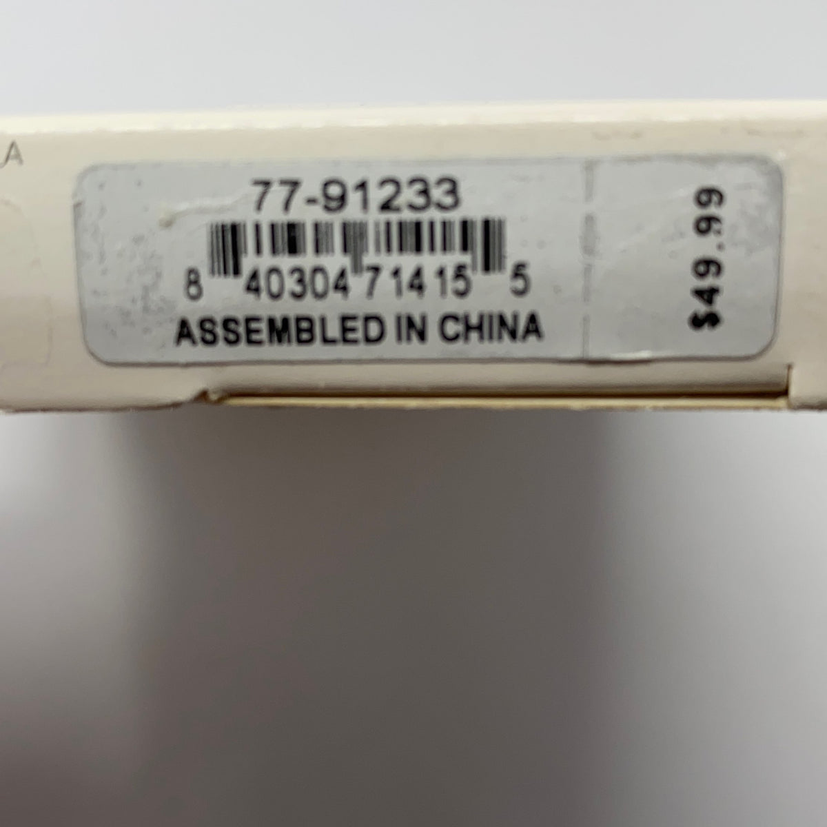 Serial #/Tag-LPNNG6XL9861J