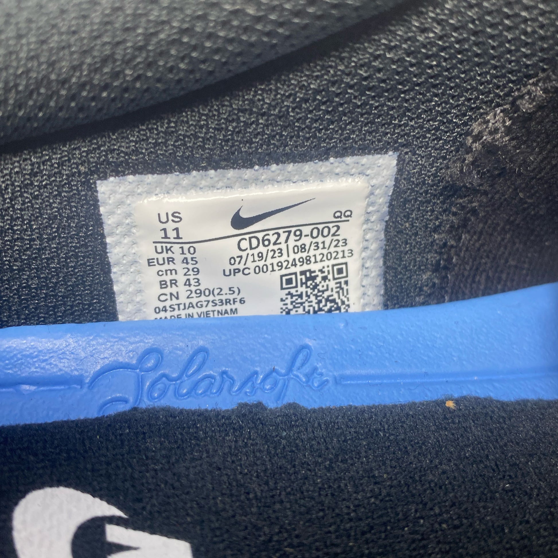 Serial #/Tag-LPNRRJE9216508