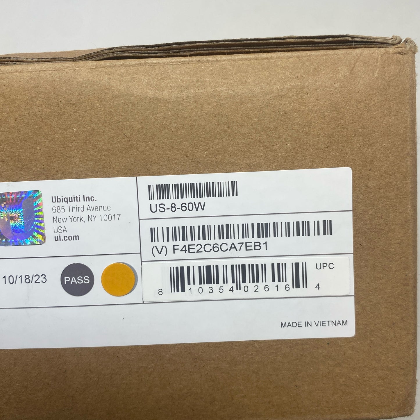 Serial #/Tag-LPNPMFM6276926