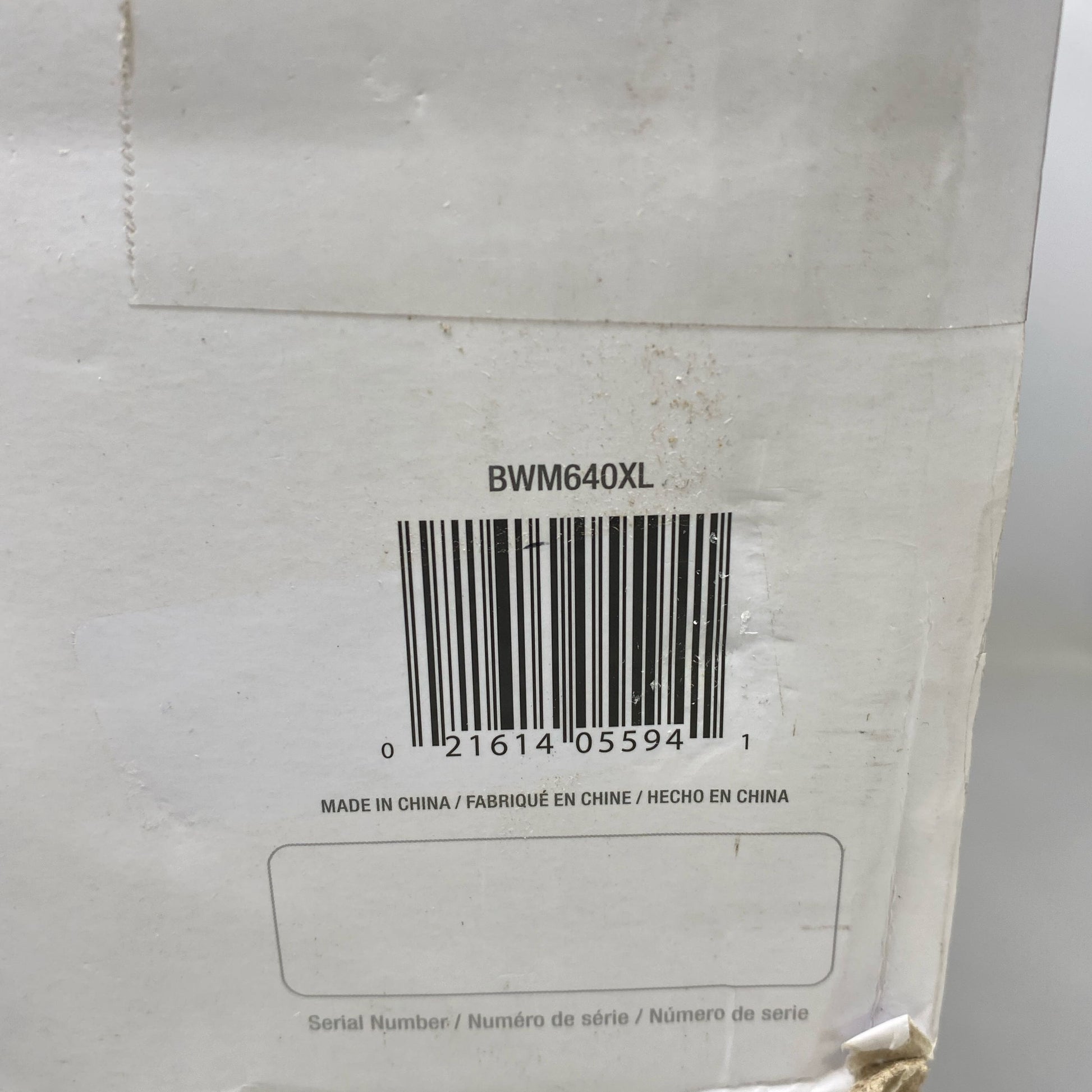 Serial #/Tag-UNT760499QW0