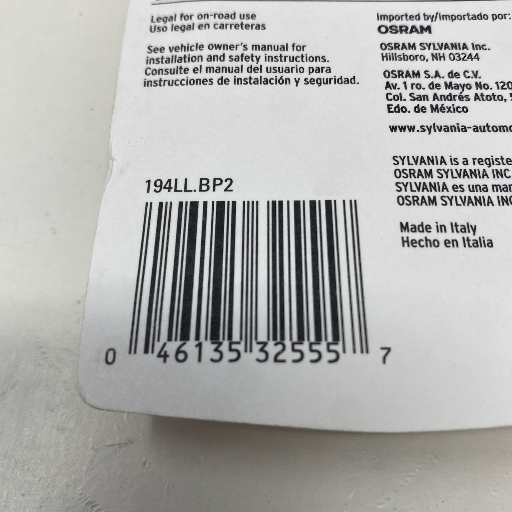 Serial #/Tag-LPNO544114495