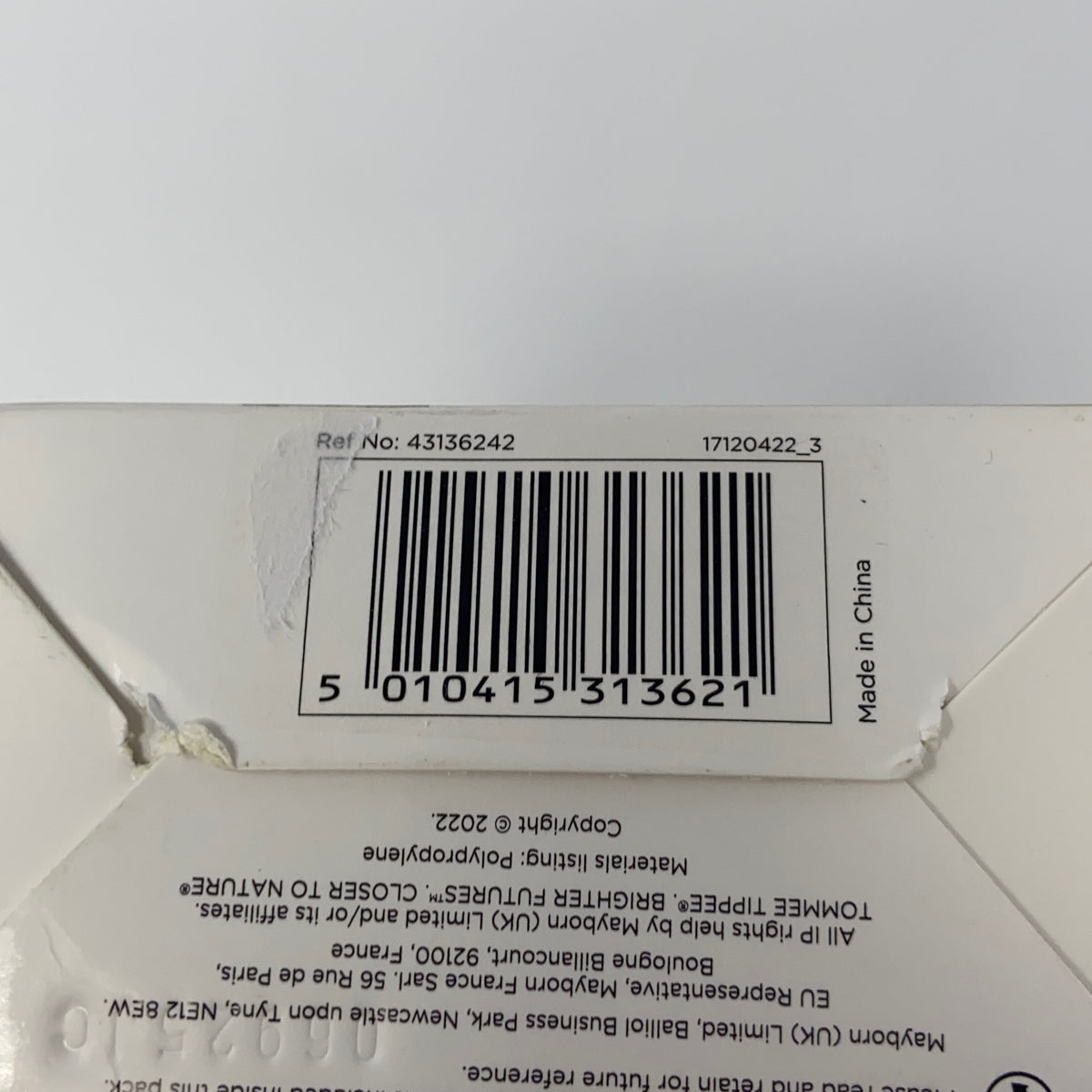 Serial #/Tag-LPNO583094096