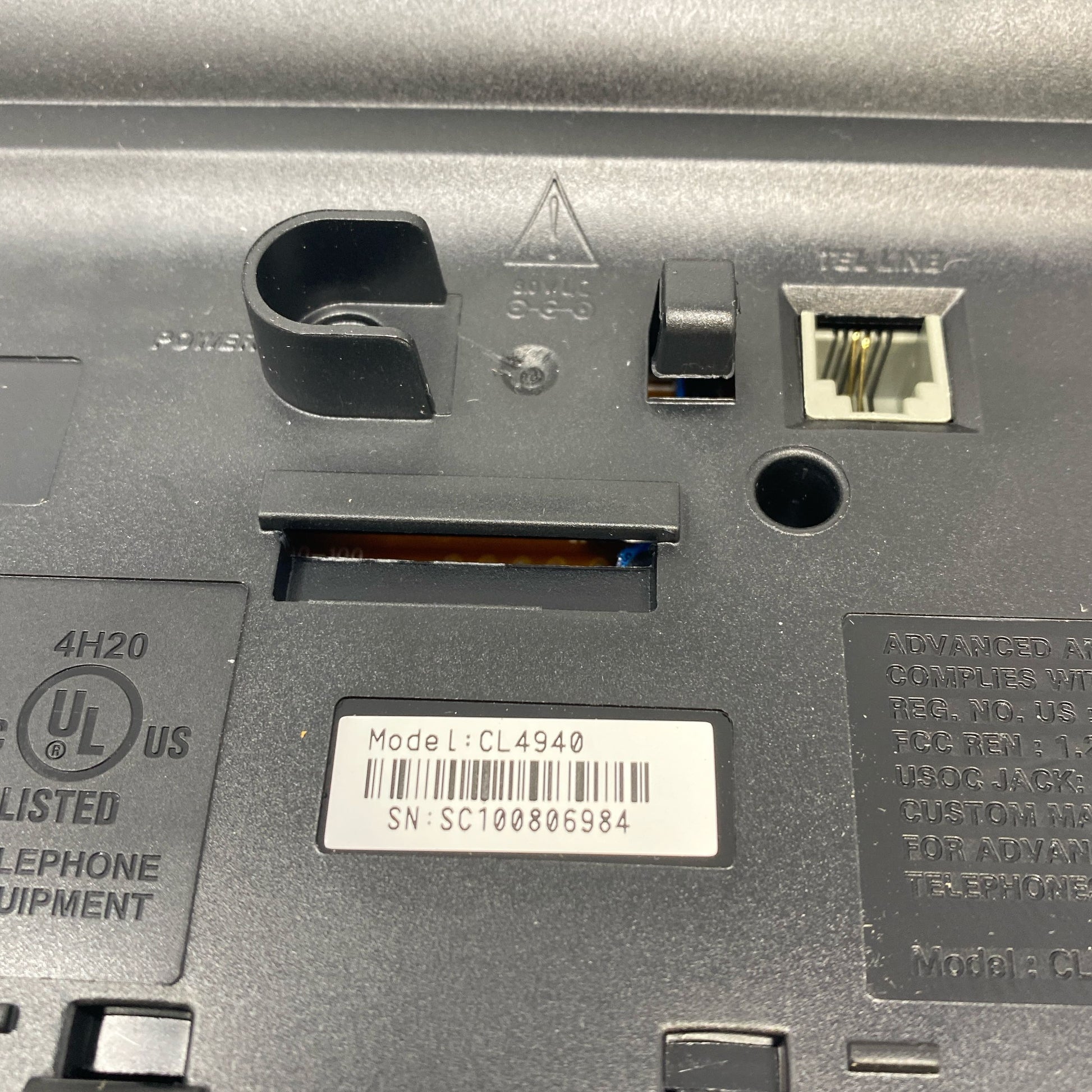 Serial #/Tag-UNT9358506VC