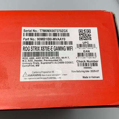 Serial #/Tag-LPNNH6Y3SG8Y7