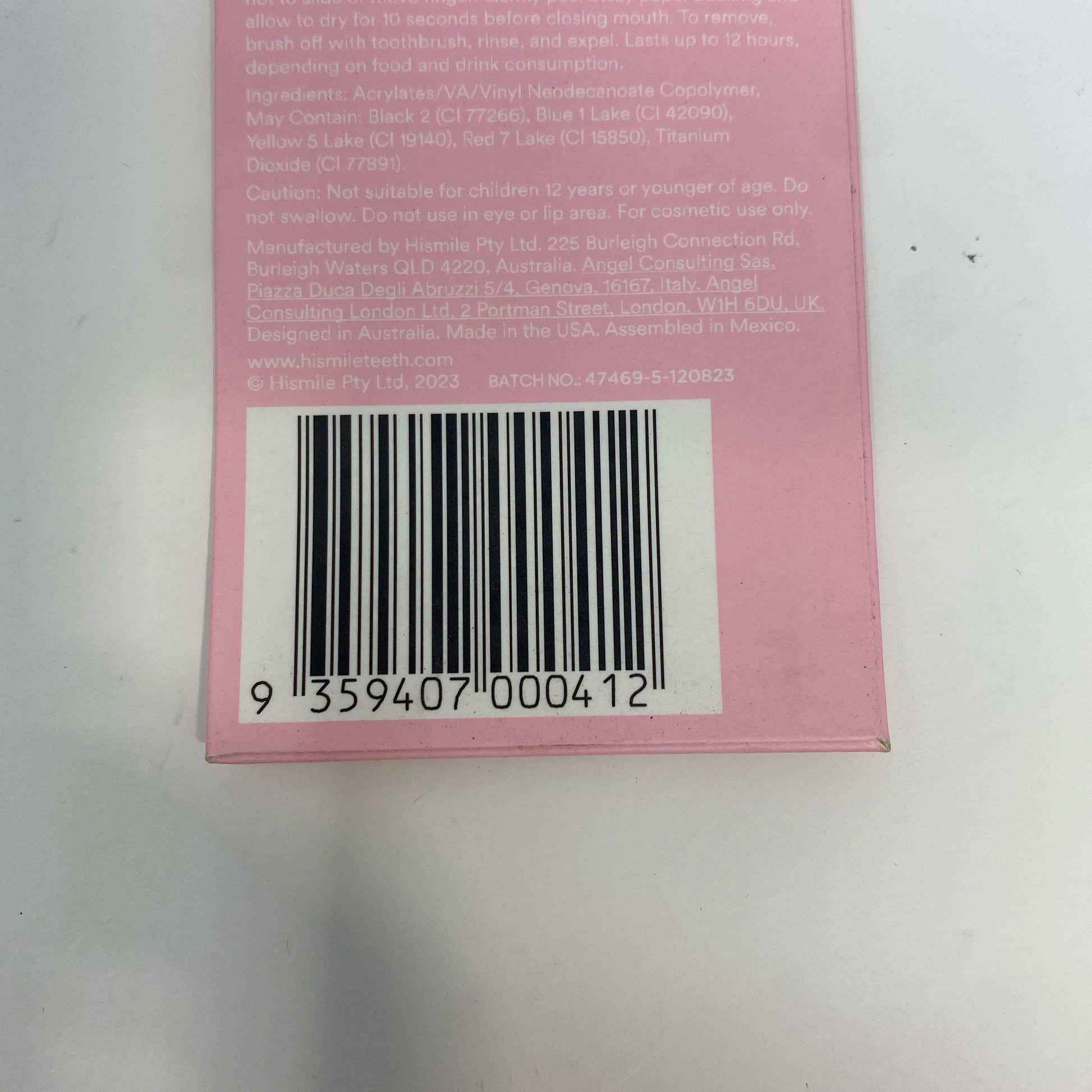 Serial #/Tag-UNT05709461V9