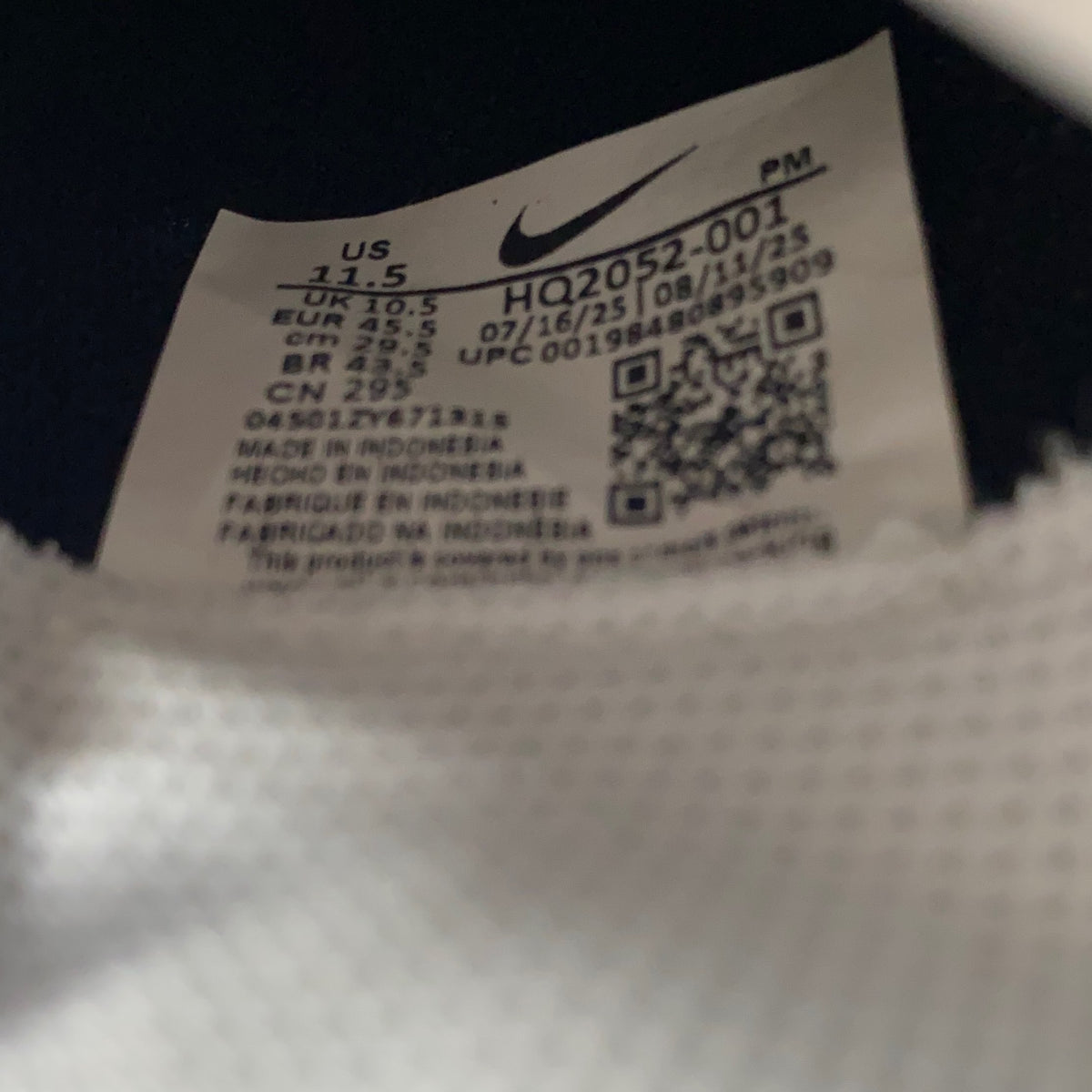 Serial #/Tag-UNT779273UEM