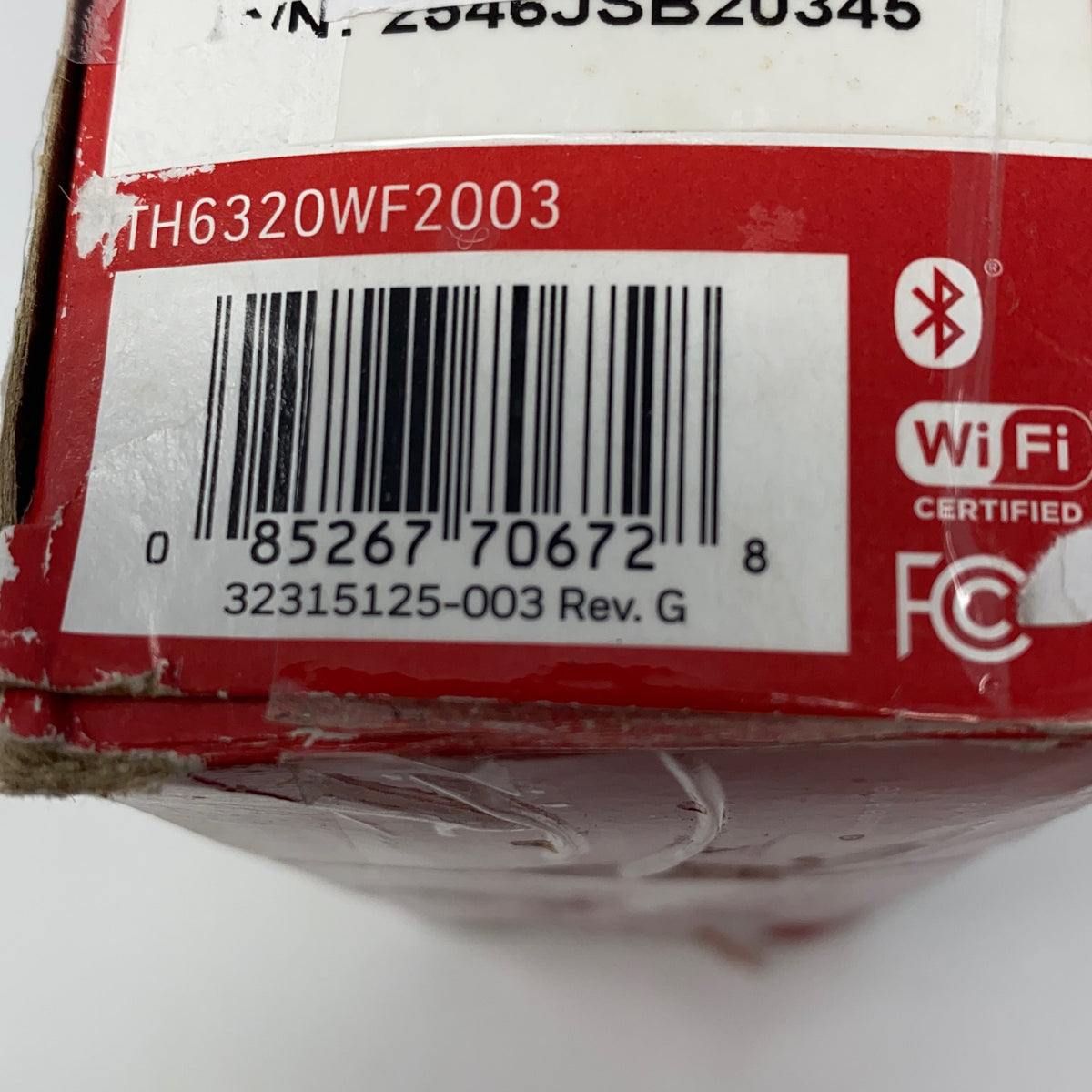 Serial #/Tag-UNT277833C4U