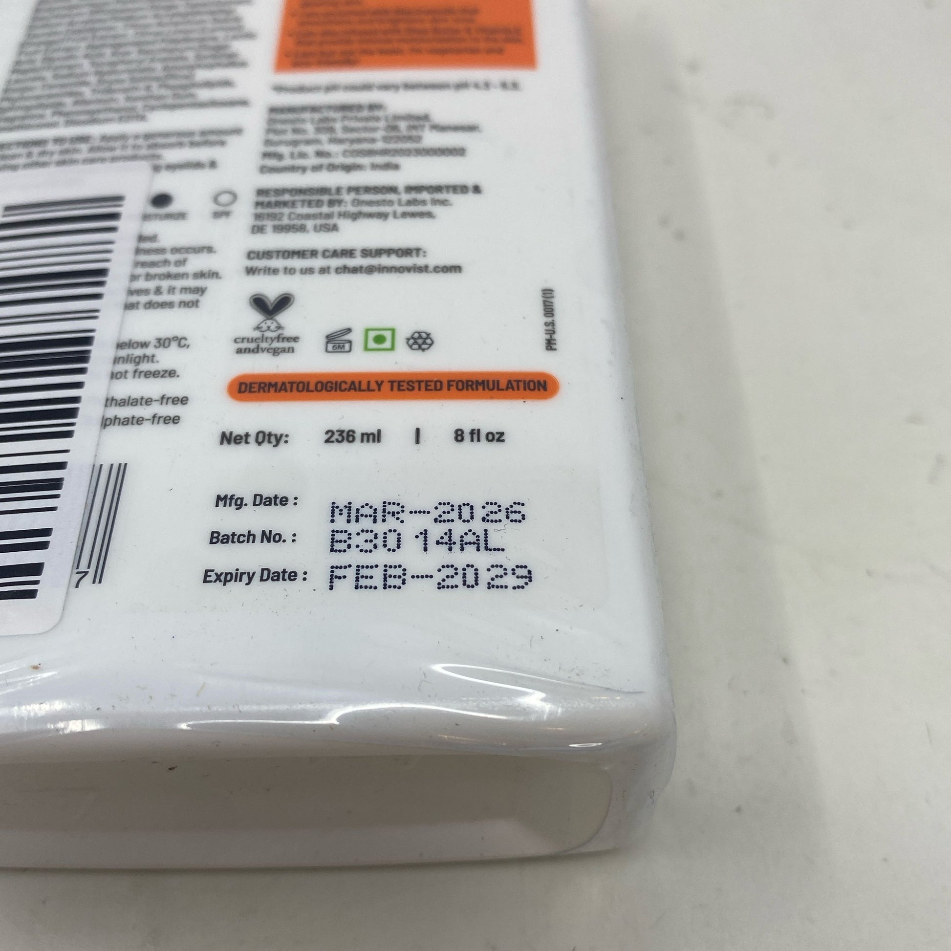 Serial #/Tag-UNT586630L6G