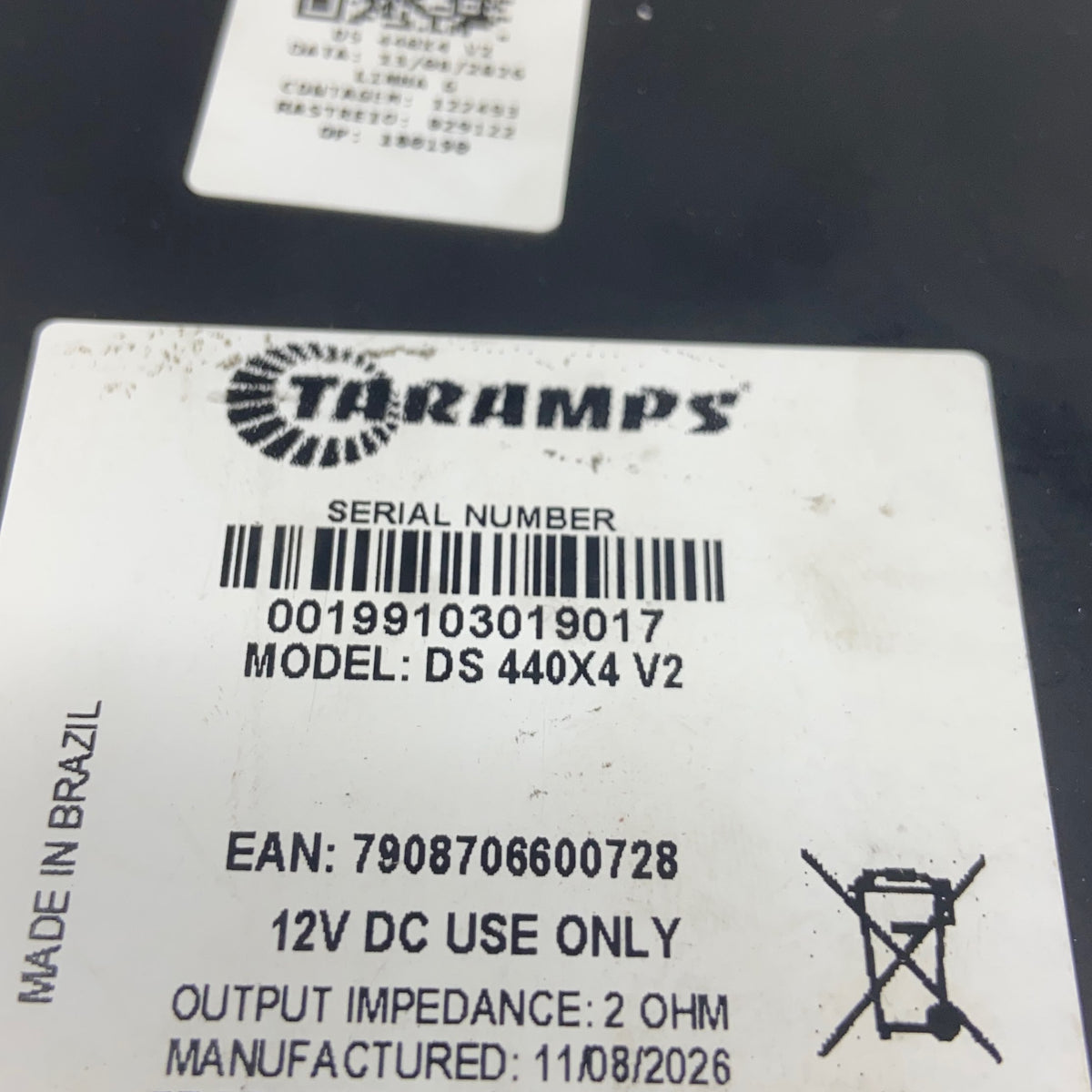 Serial #/Tag-UNT832578EHL