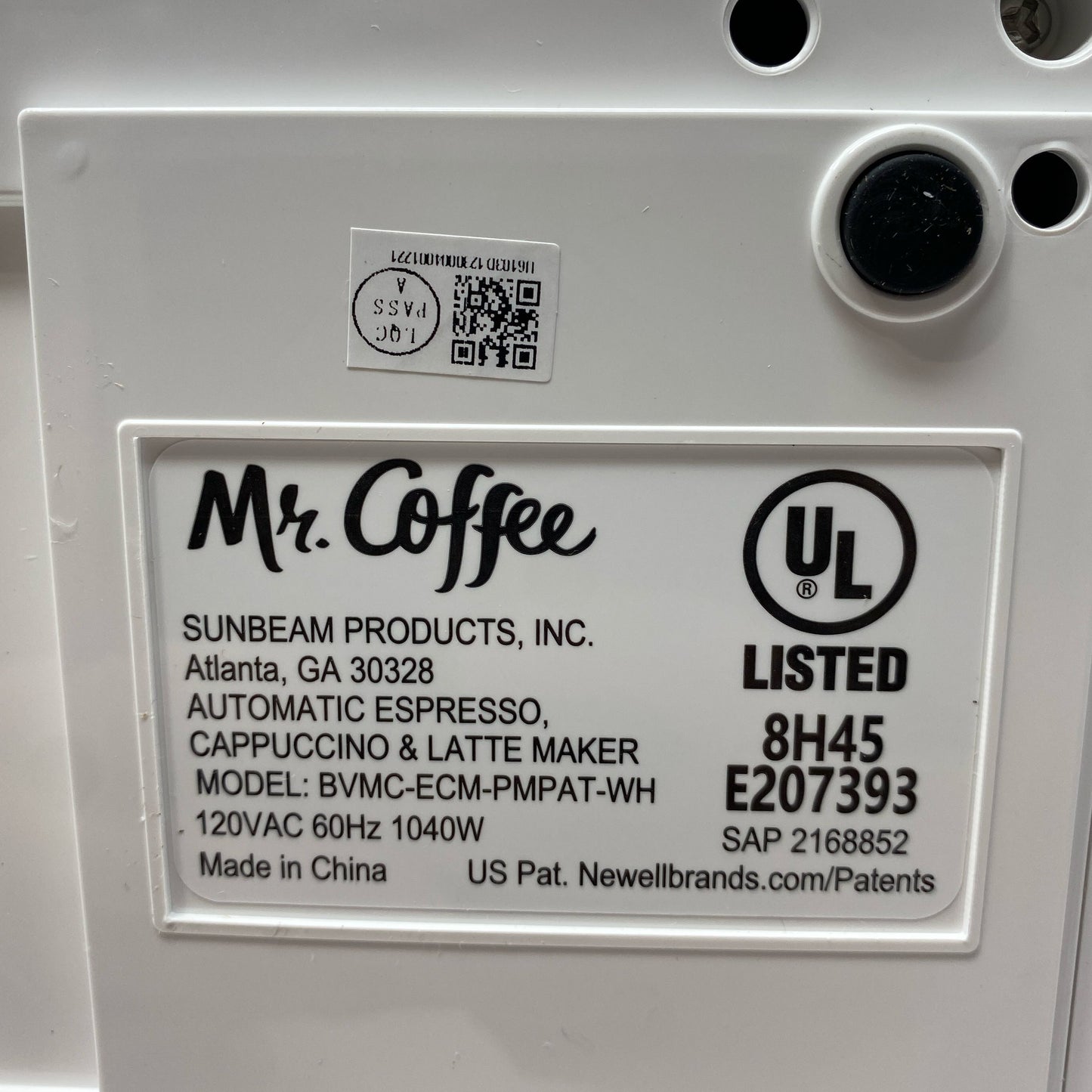 Serial #/Tag-LPNPMBY7555775