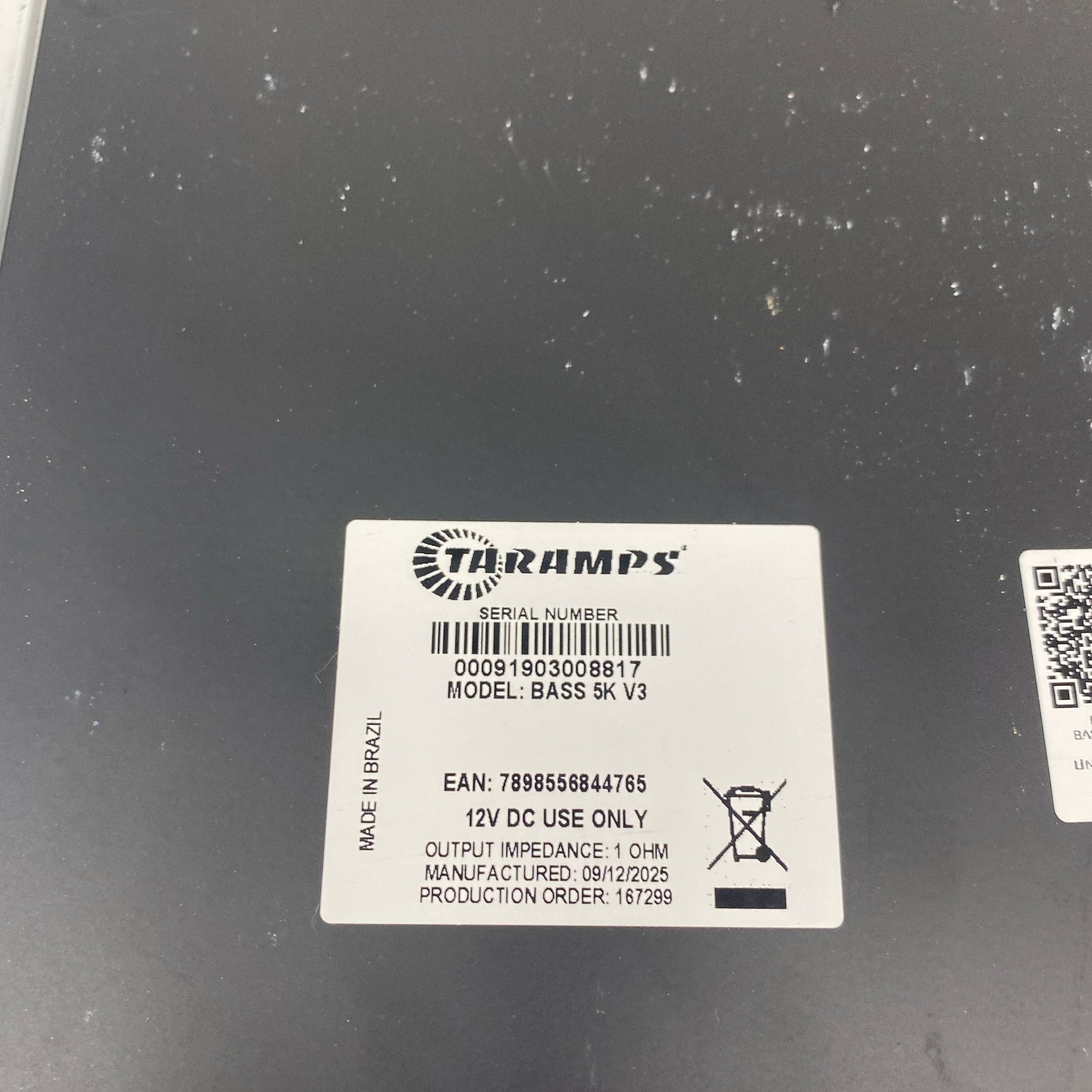 Serial #/Tag-UNT83361699V