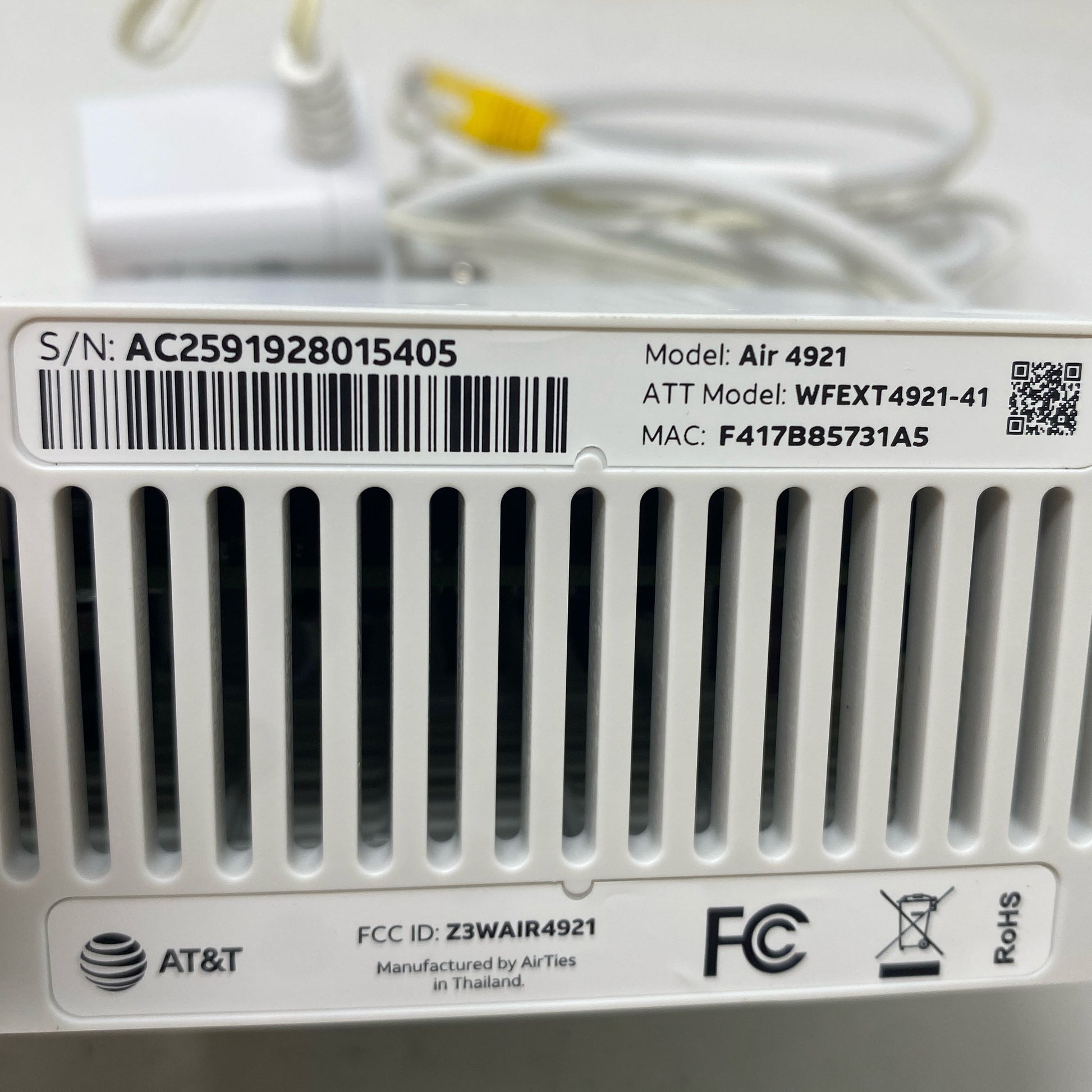 Serial #/Tag-UNT839021T2H
