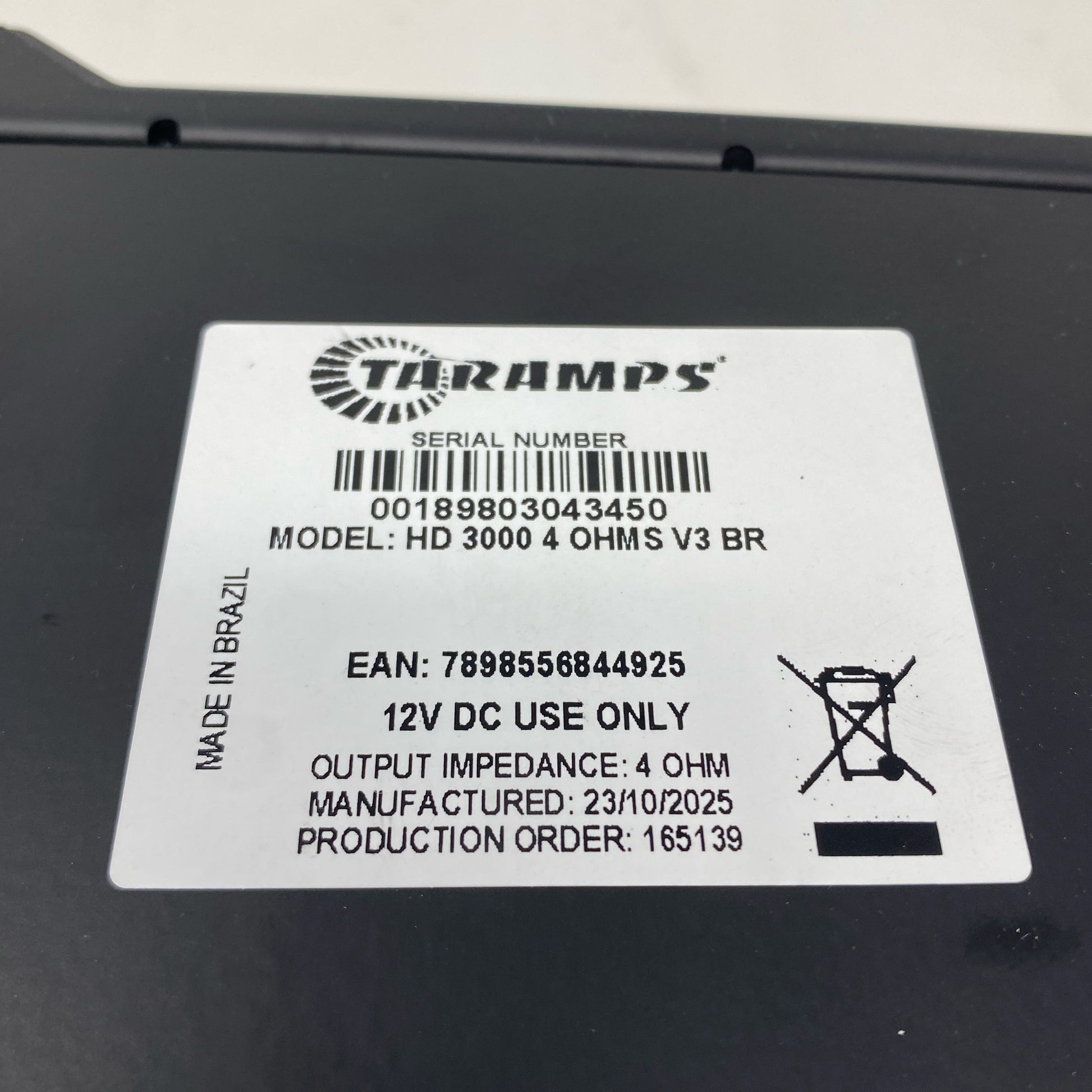 Serial #/Tag-LPNO559967186