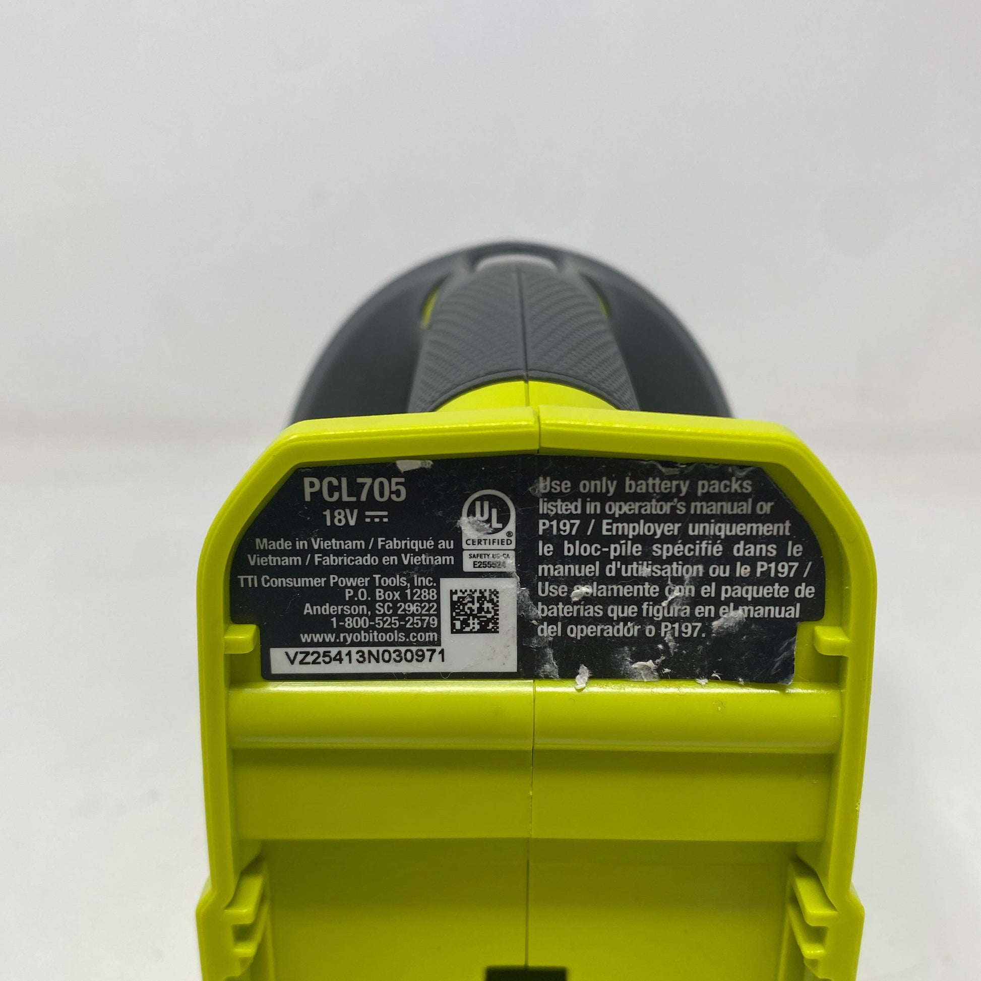 Serial #/Tag-LPNO565706867