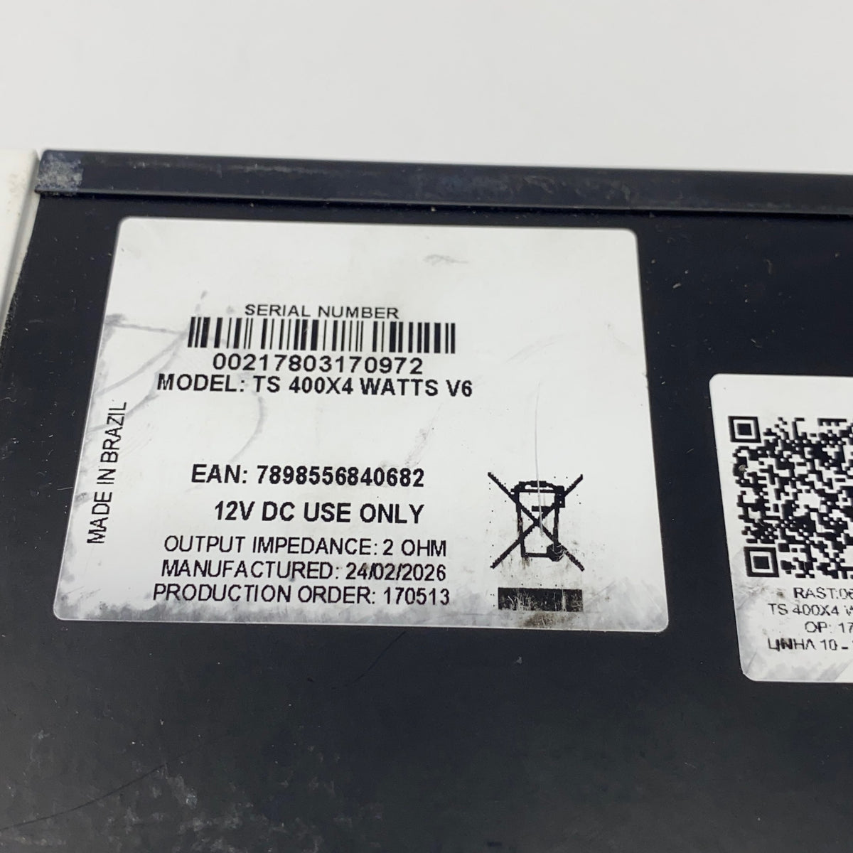 Serial #/Tag-LPNAC456127918
