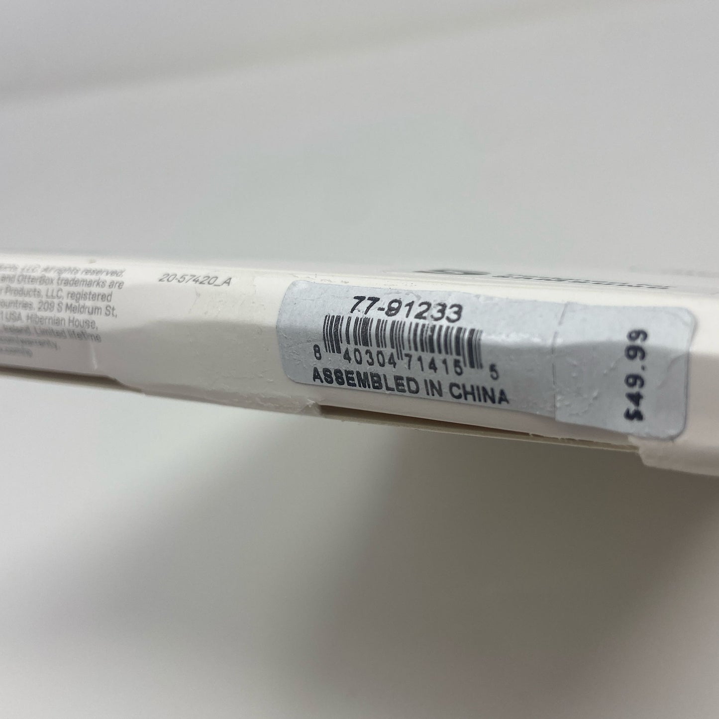 Serial #/Tag-UNT950236H8B
