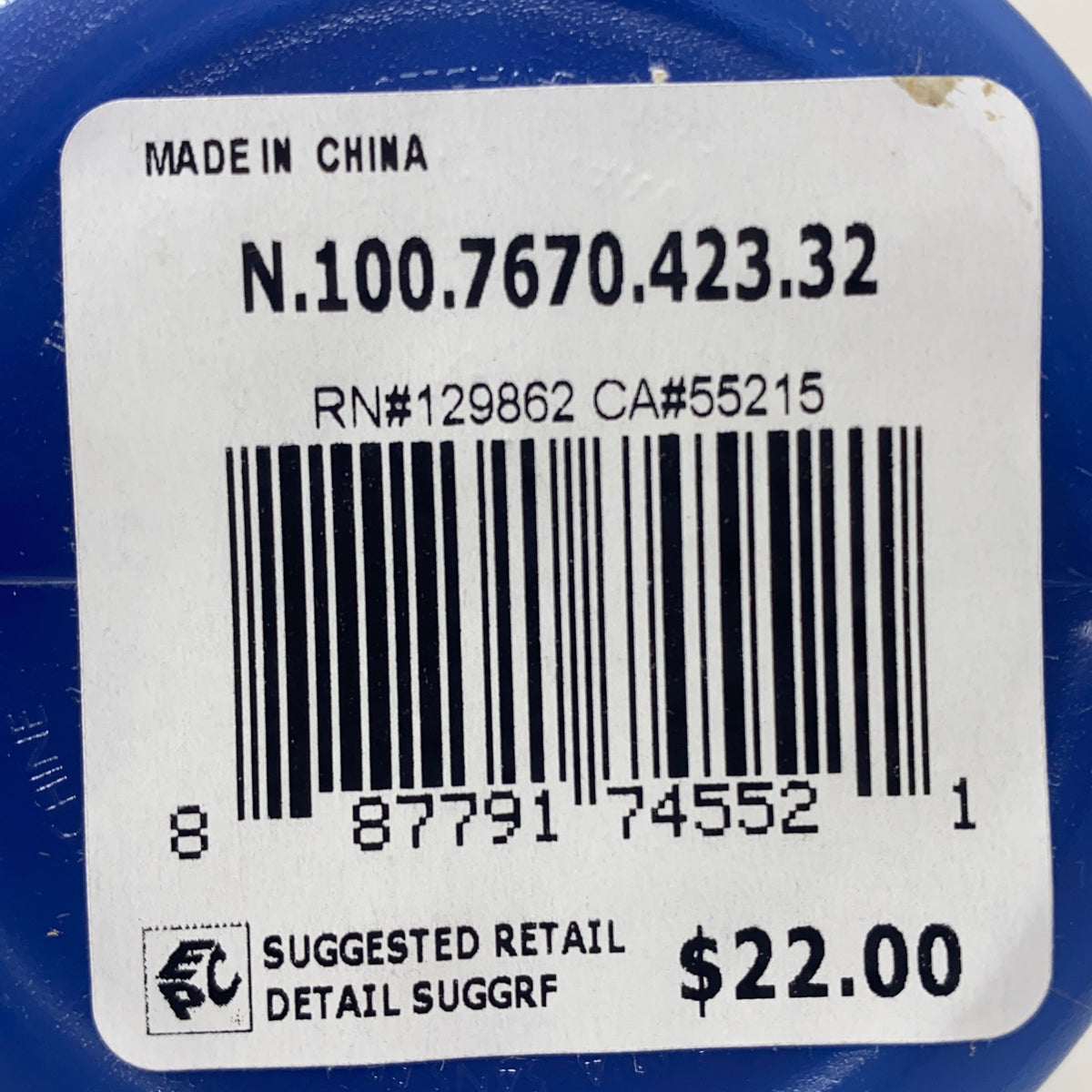 Serial #/Tag-LPNNG6VZ8CYD3