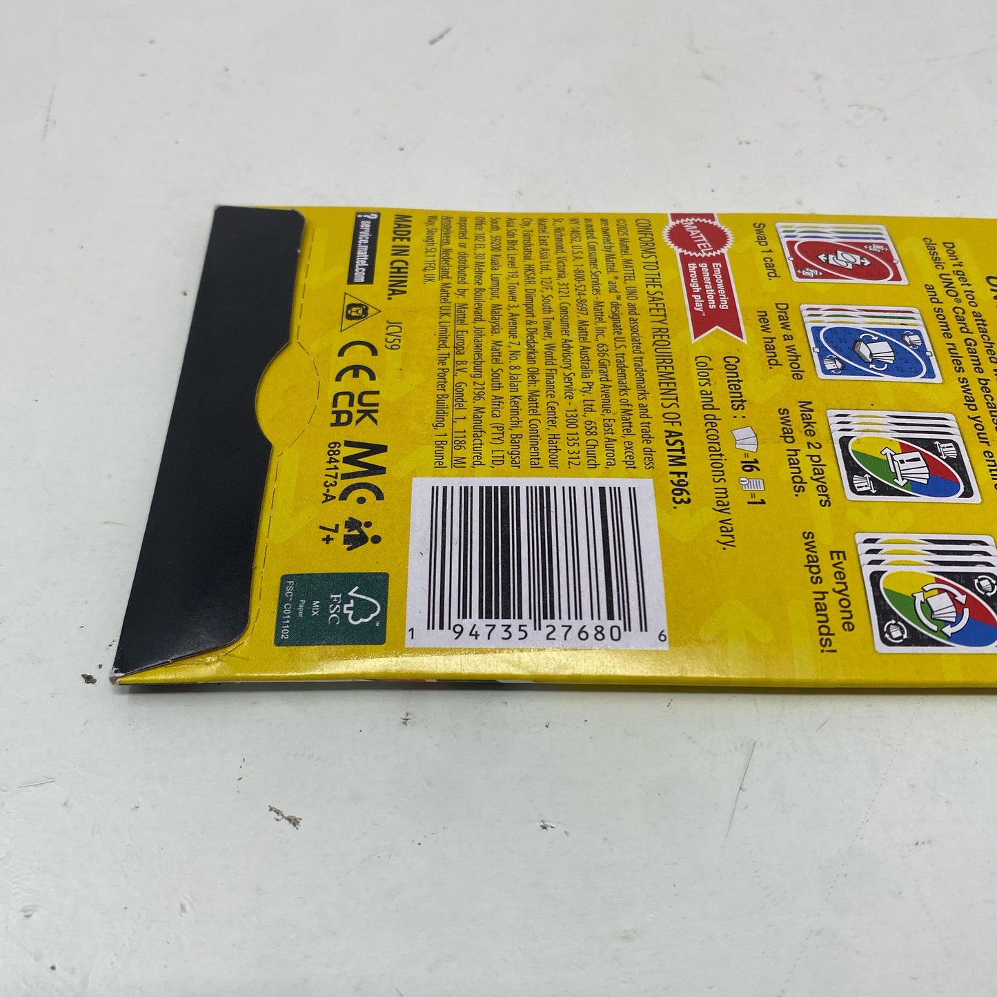 Serial #/Tag-UNT57300392X