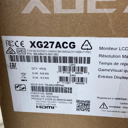 Serial #/Tag-LPNPMGX1102048