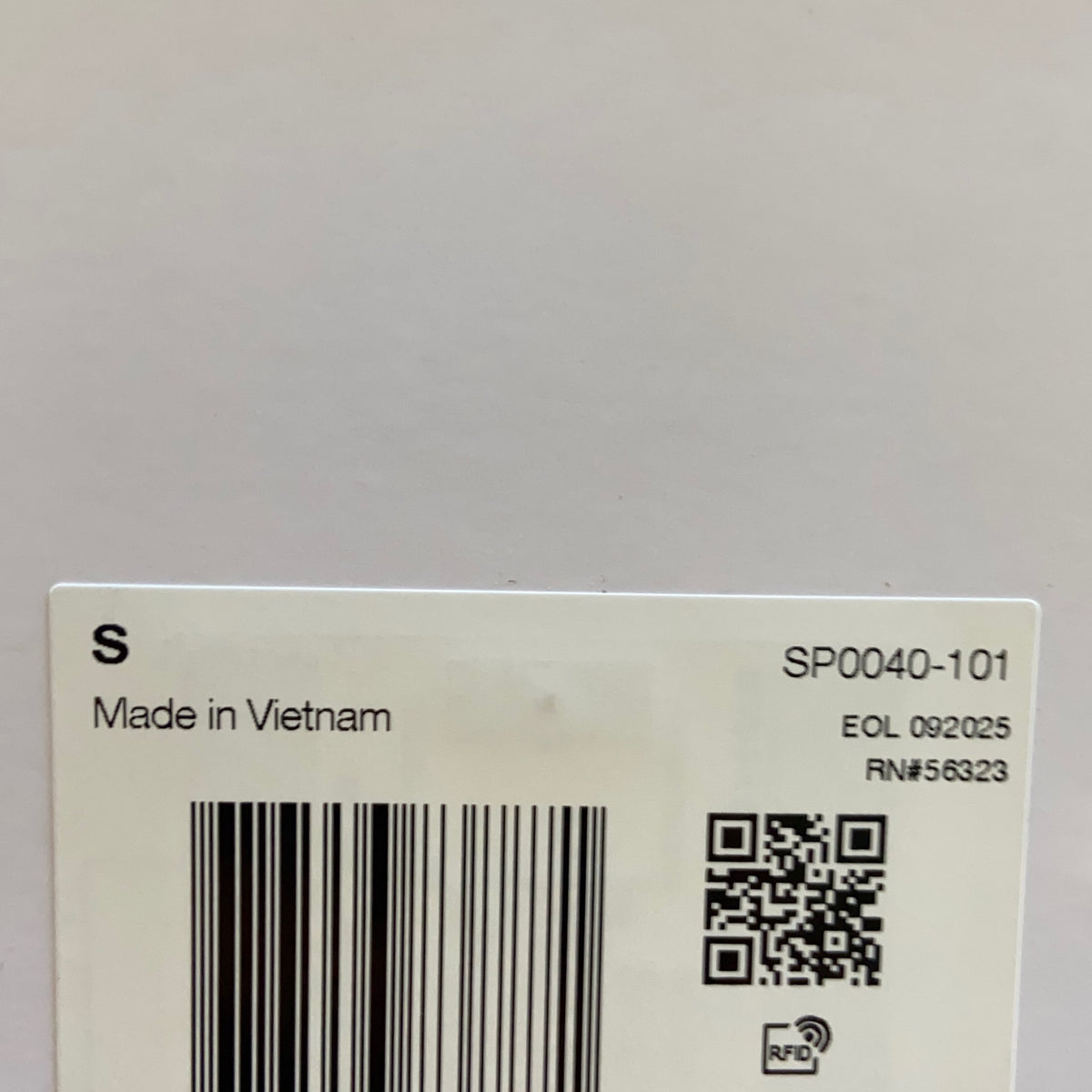 Serial #/Tag-LPNAC611793601
