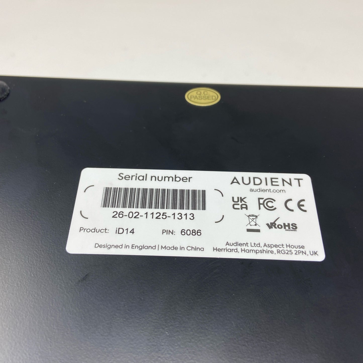 Serial #/Tag-LPNPMGY1255919
