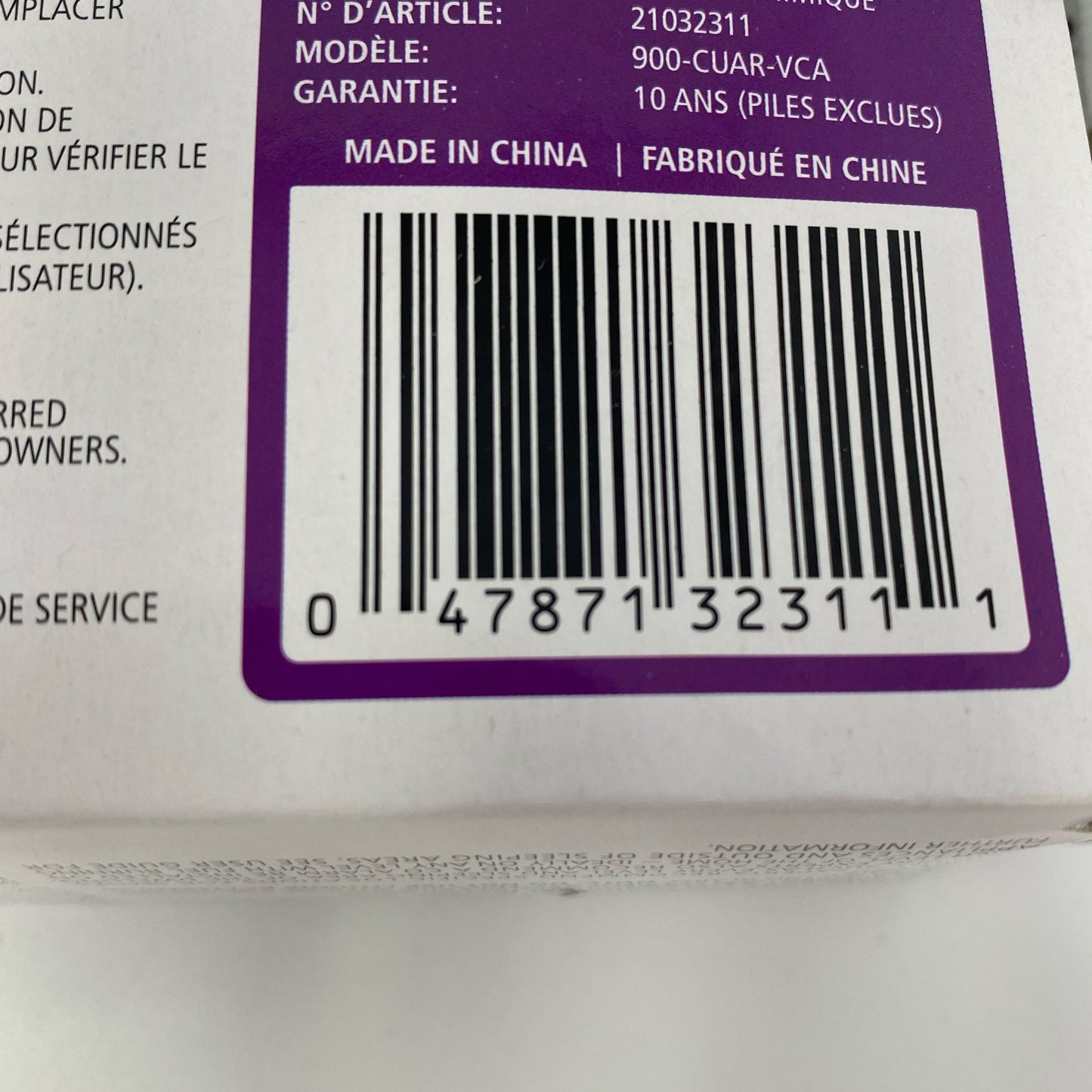 Serial #/Tag-LPNNE6PZ8X13L