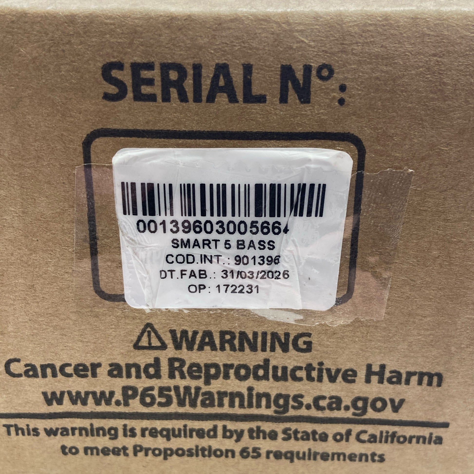 Serial #/Tag-UNT237950UC8