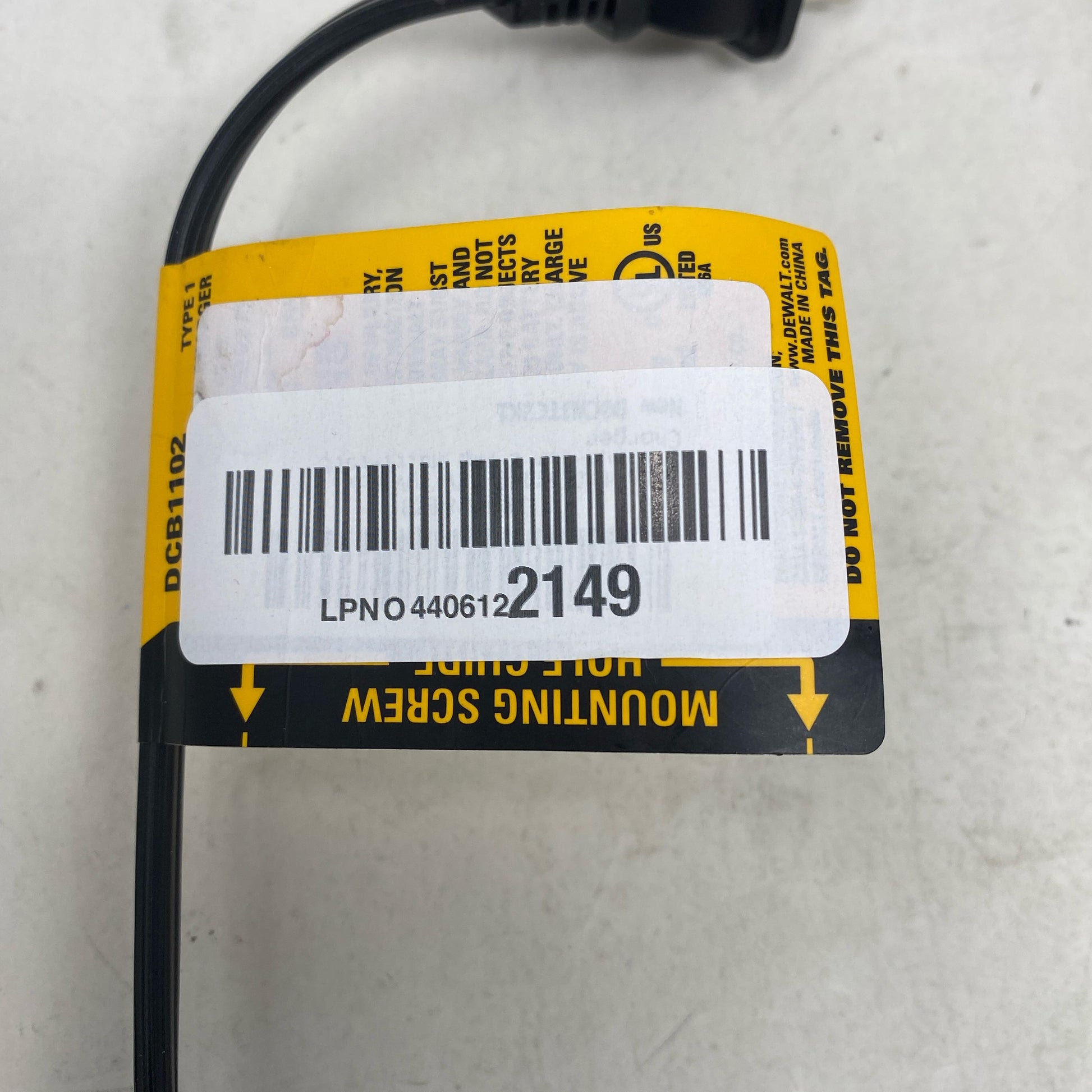 Serial #/Tag-LPNO440612149