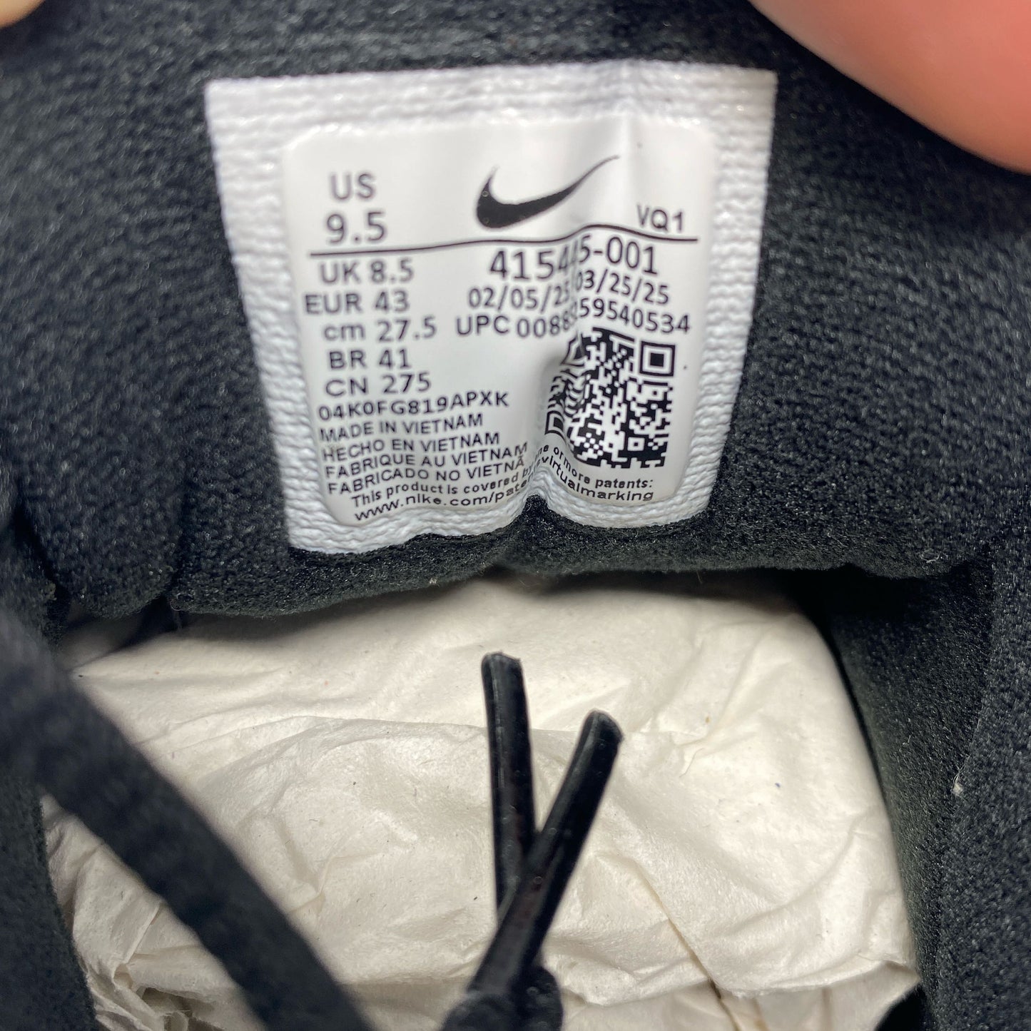 Serial #/Tag-UNT465485F8G