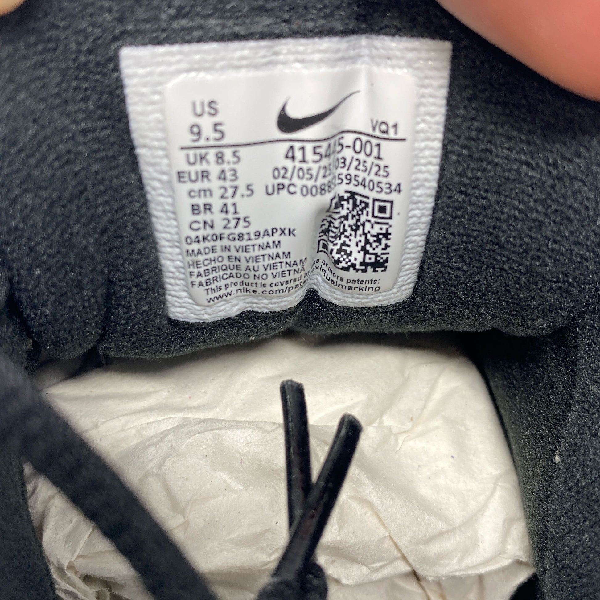 Serial #/Tag-UNT465485F8G