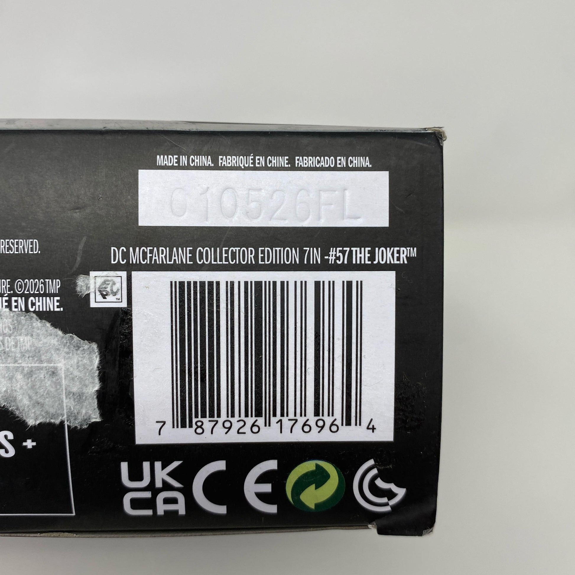 Serial #/Tag-LPNO562057630