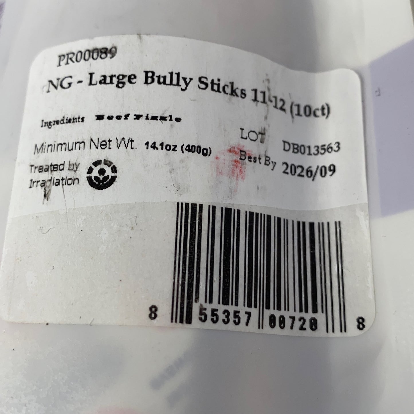 Serial #/Tag-UNT288133VZ0