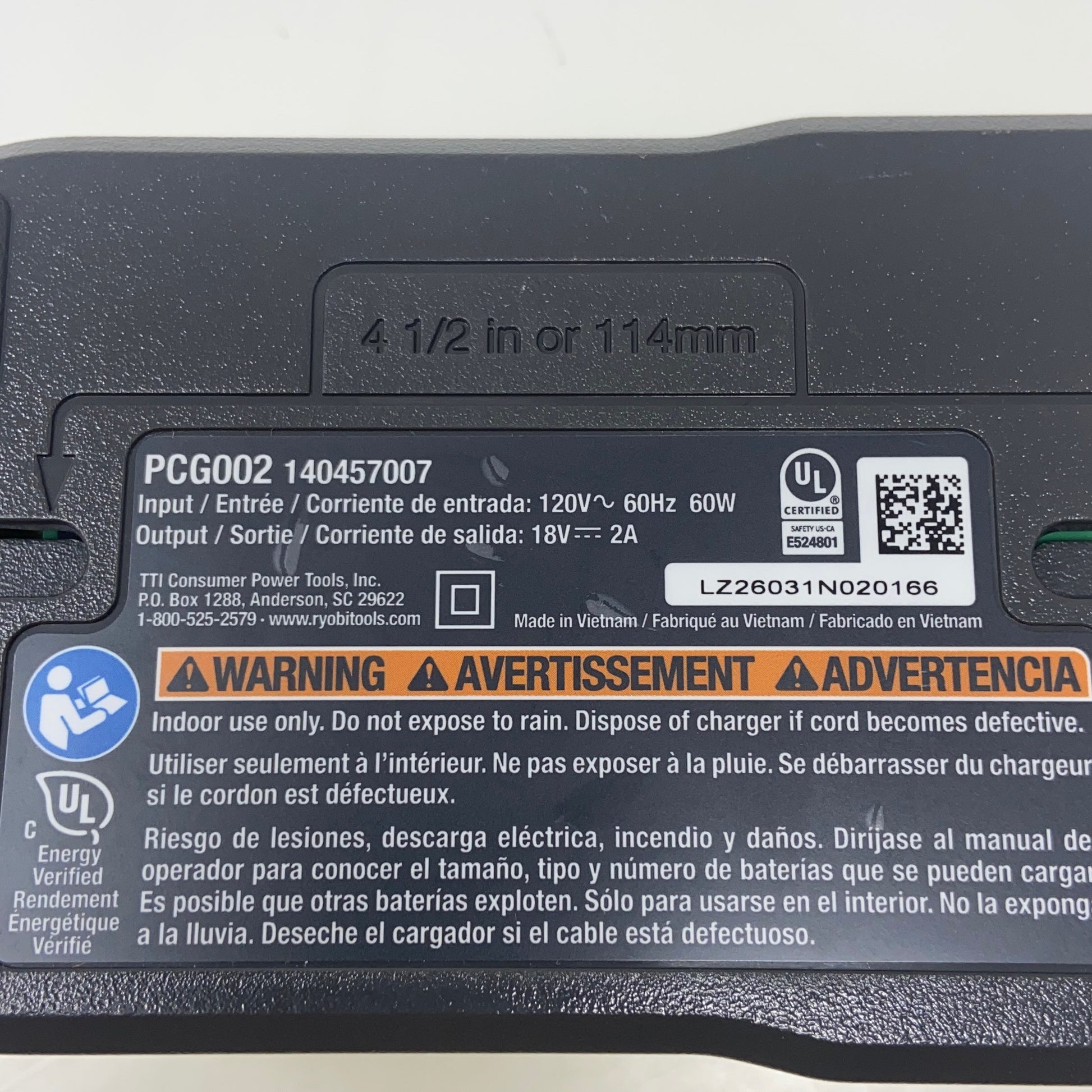 Serial #/Tag-LPNNA68M2VWRH