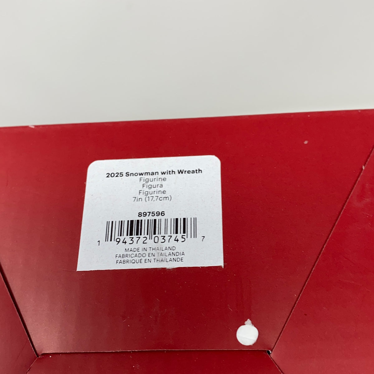 Serial #/Tag-UNT269692H61