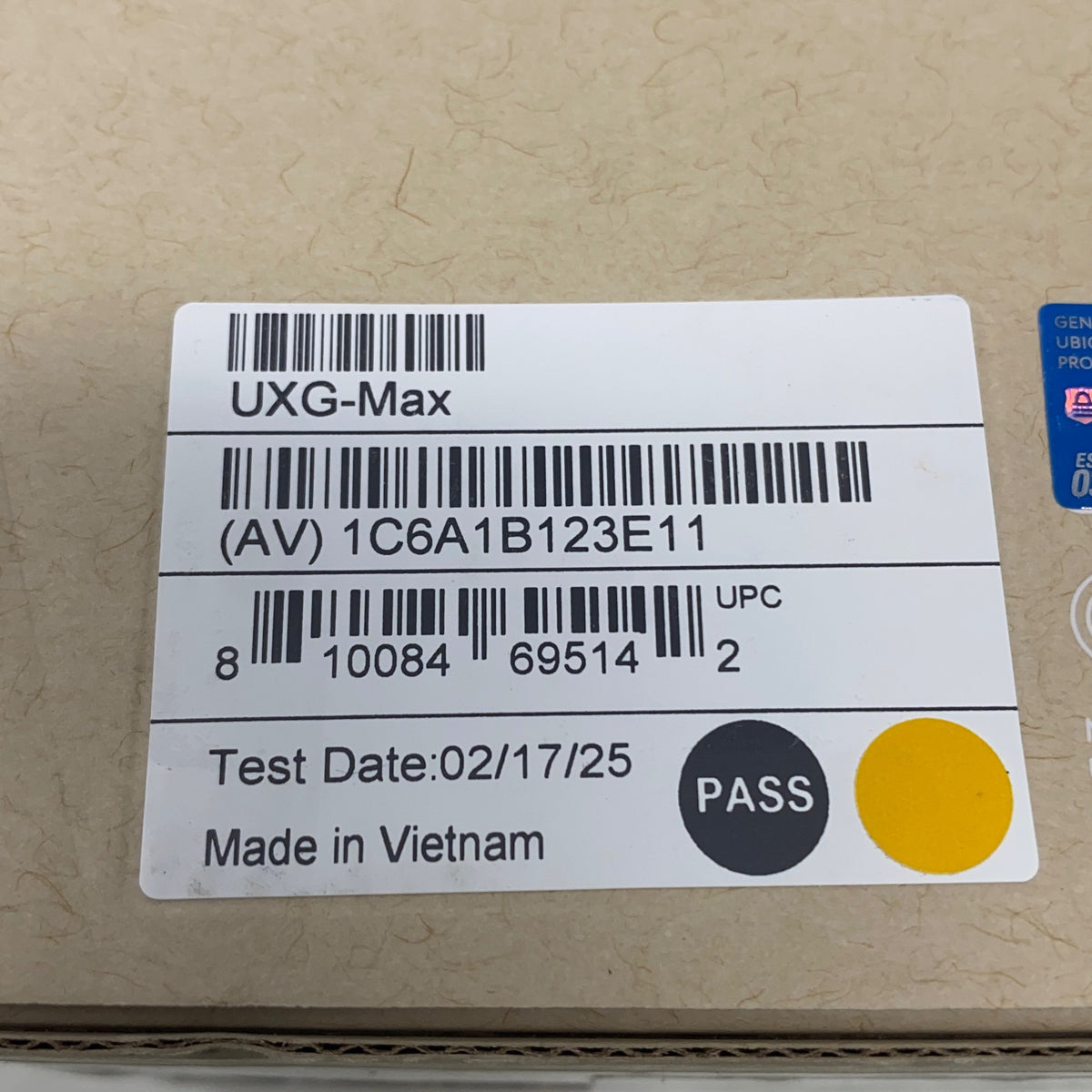Serial #/Tag-LPNO619679377