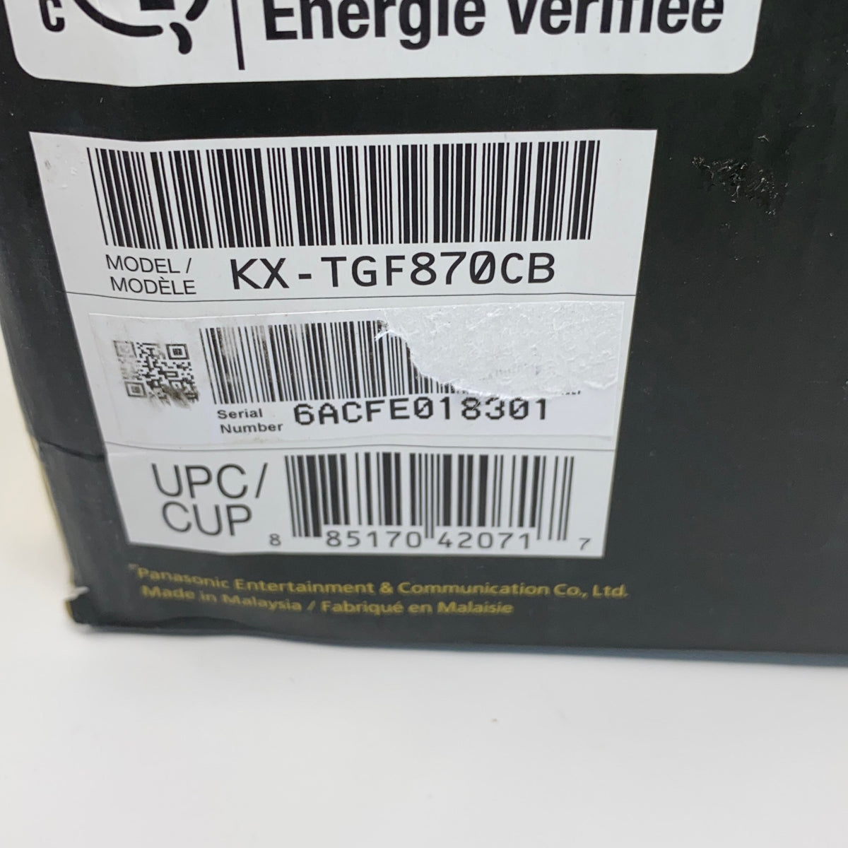 Serial #/Tag-LPNO610253758