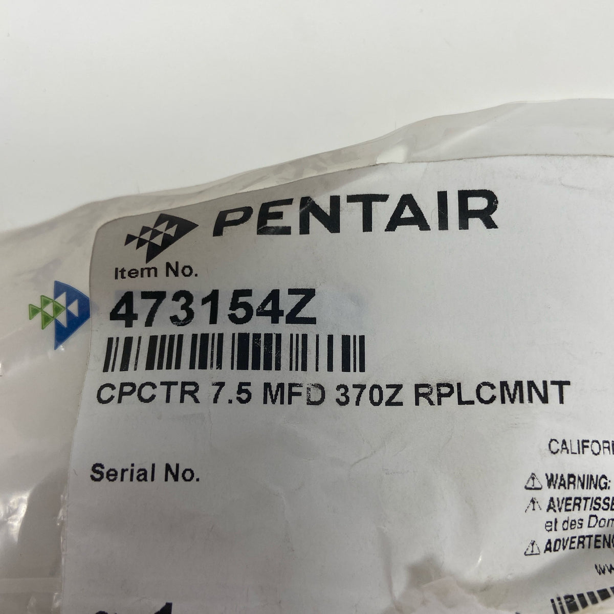 Serial #/Tag-UNT7341554KM