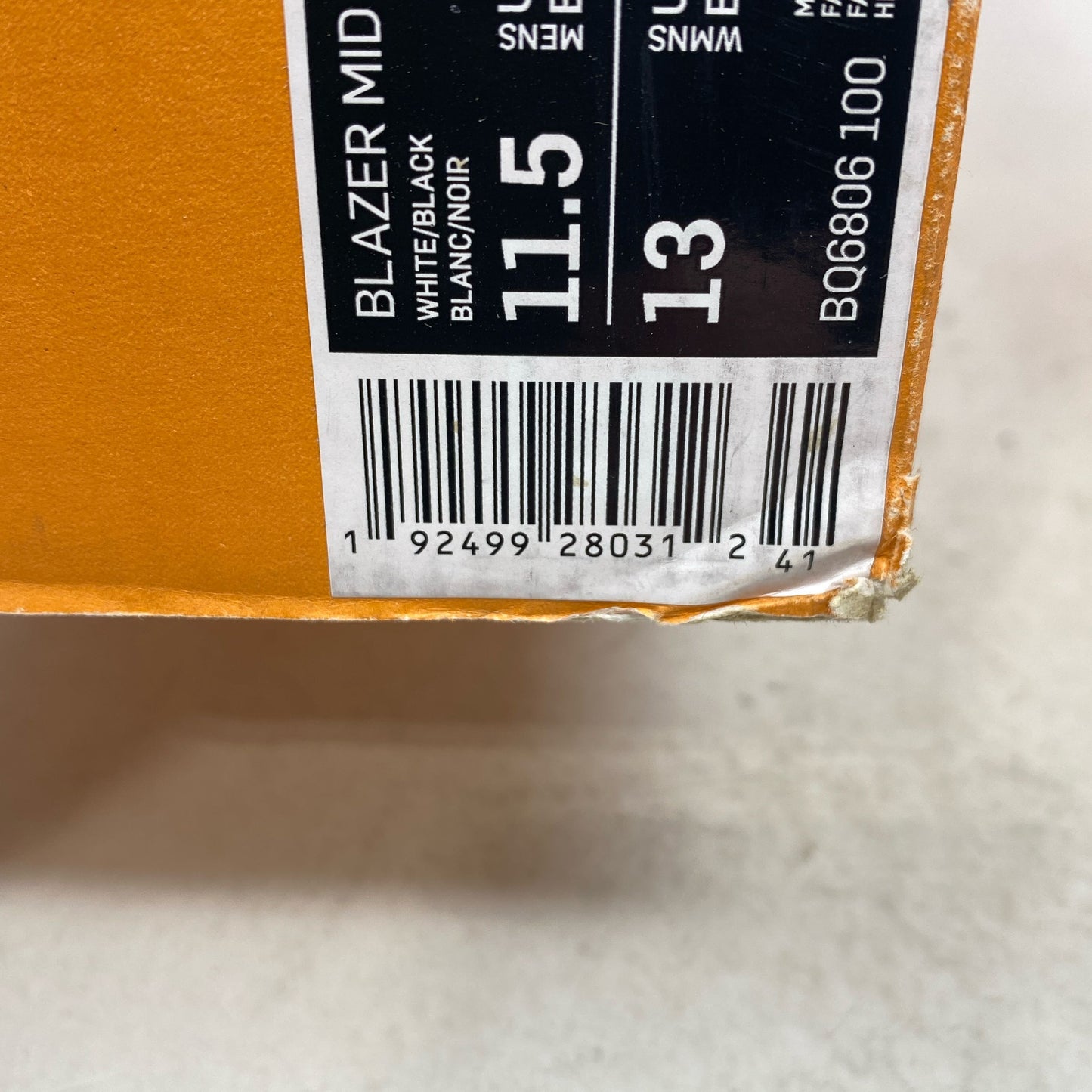 Serial #/Tag-UNT818643TZ6