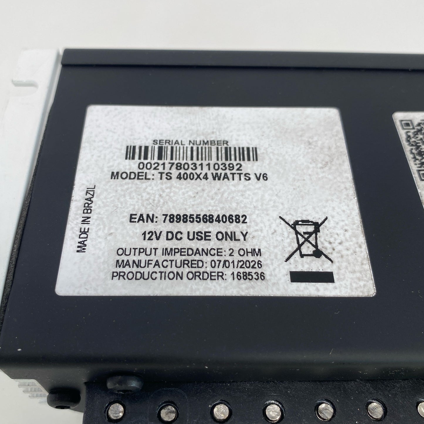 Serial #/Tag-UNT95483140J