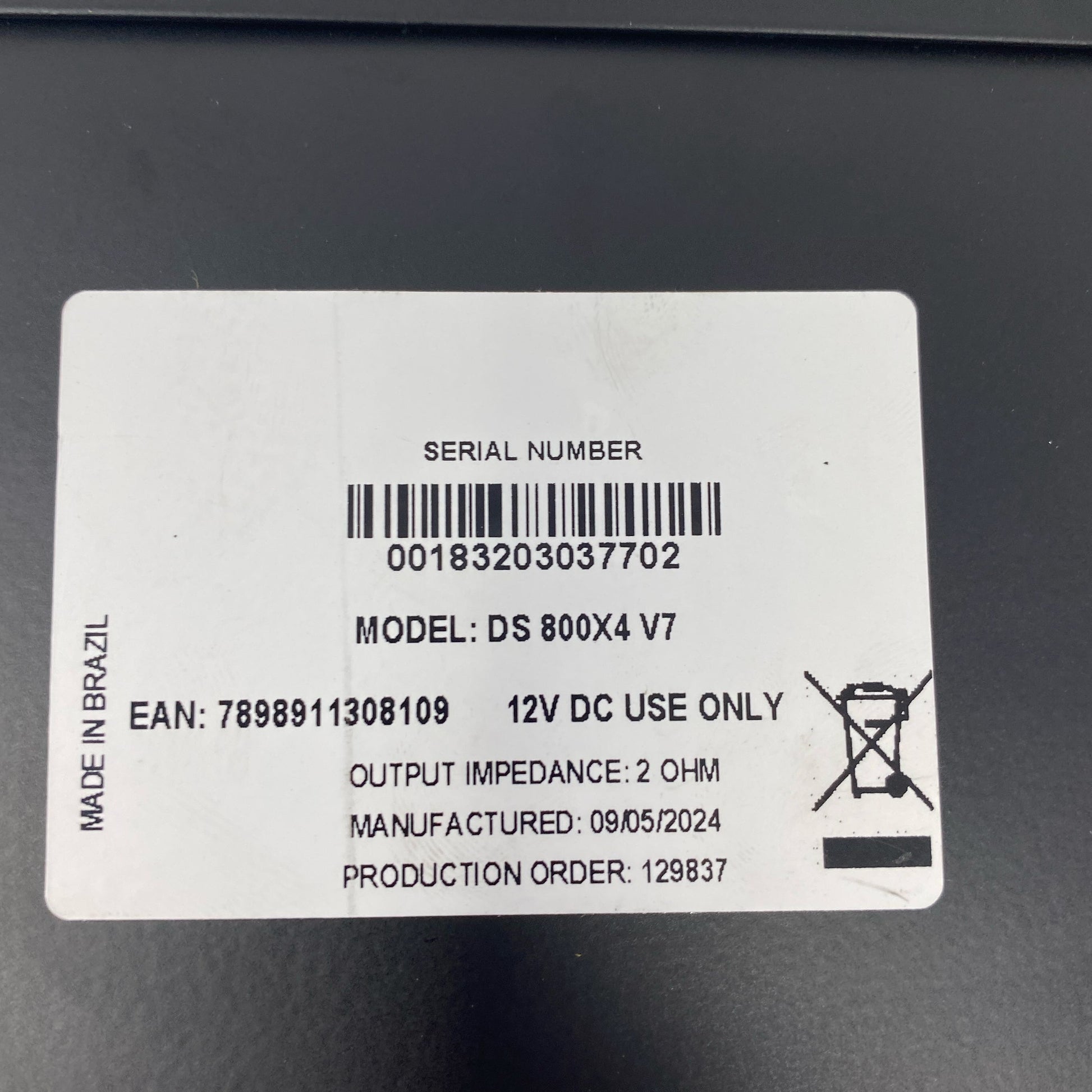 Serial #/Tag-LPNRRJJ1489481
