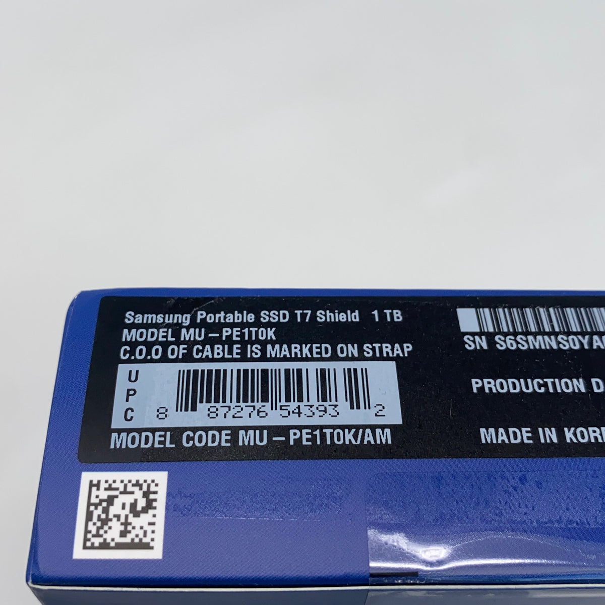 Serial #/Tag-UNT3928855AD