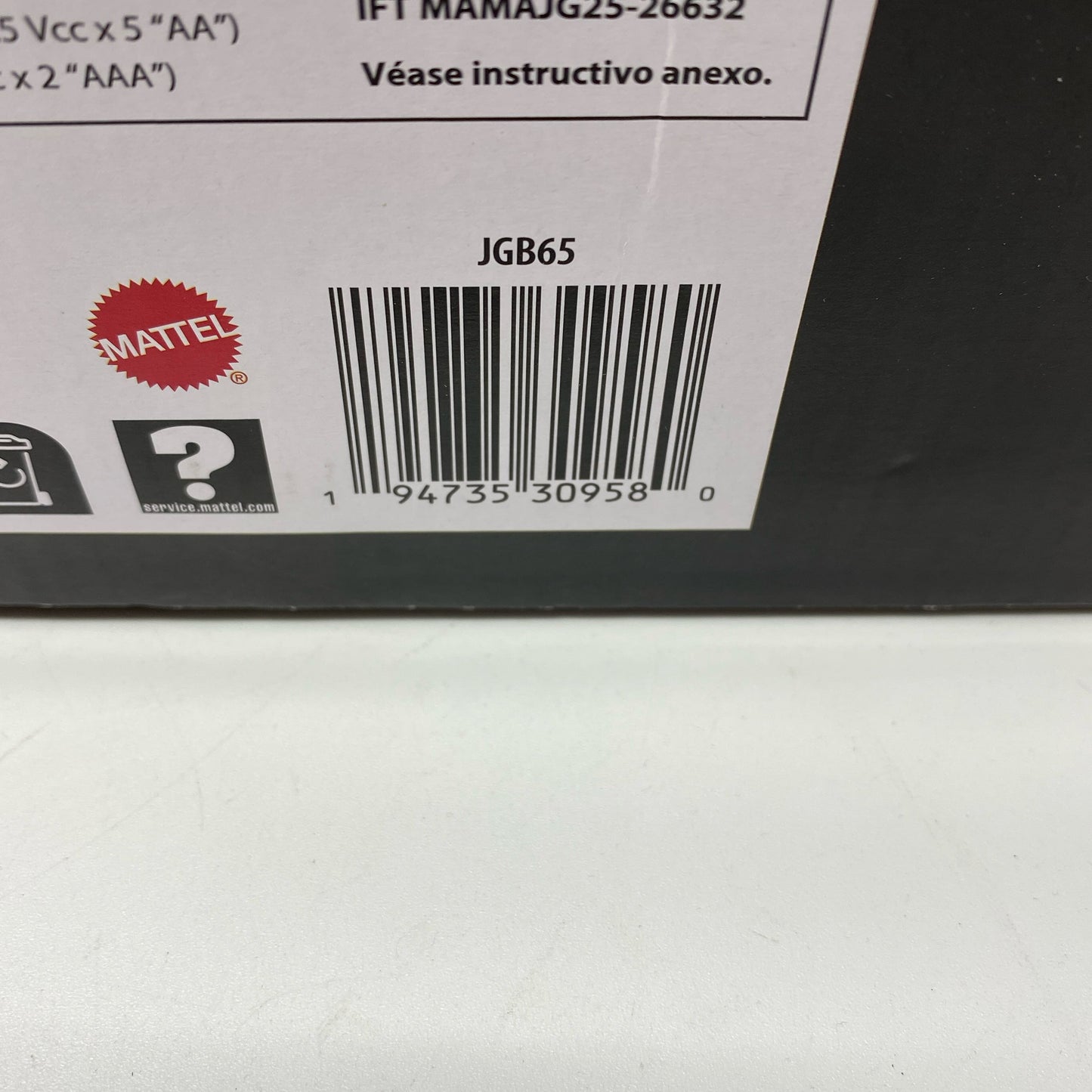 Serial #/Tag-UNT316561FBQ