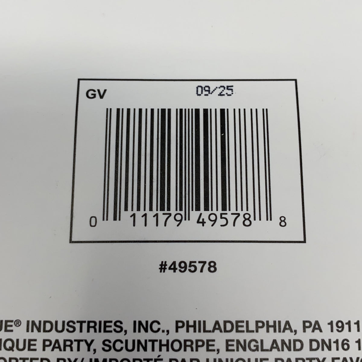 Serial #/Tag-LPNAC802506756